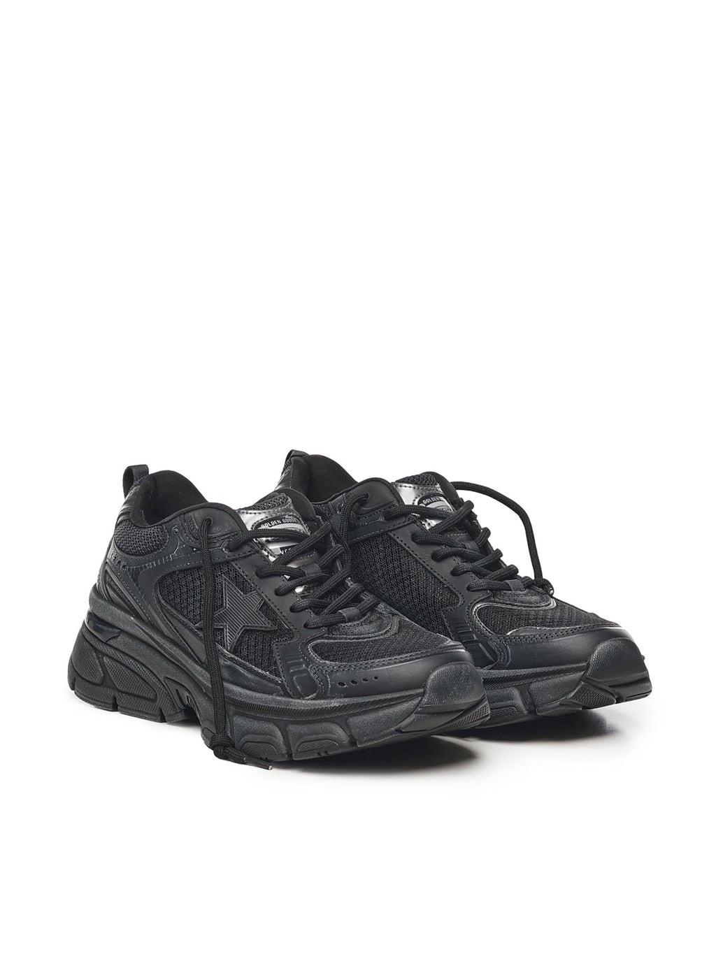 Sneakers Lightstar In Pelle E Tessuto Golden goose оригінал – Купити в Україні – вид ззаду