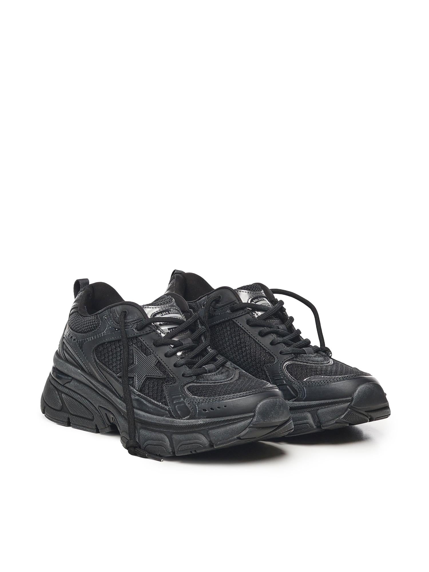 Sneakers Lightstar In Pelle E Tessuto Golden goose оригінал – Купити в Україні – вид ззаду