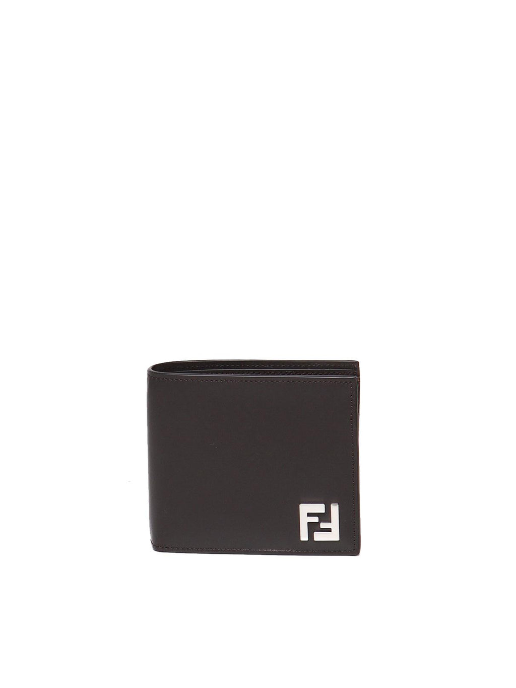 Portafogli Bi-Fold Quadrato Ff Fendi оригінал – Купити в Україні – боковий вид