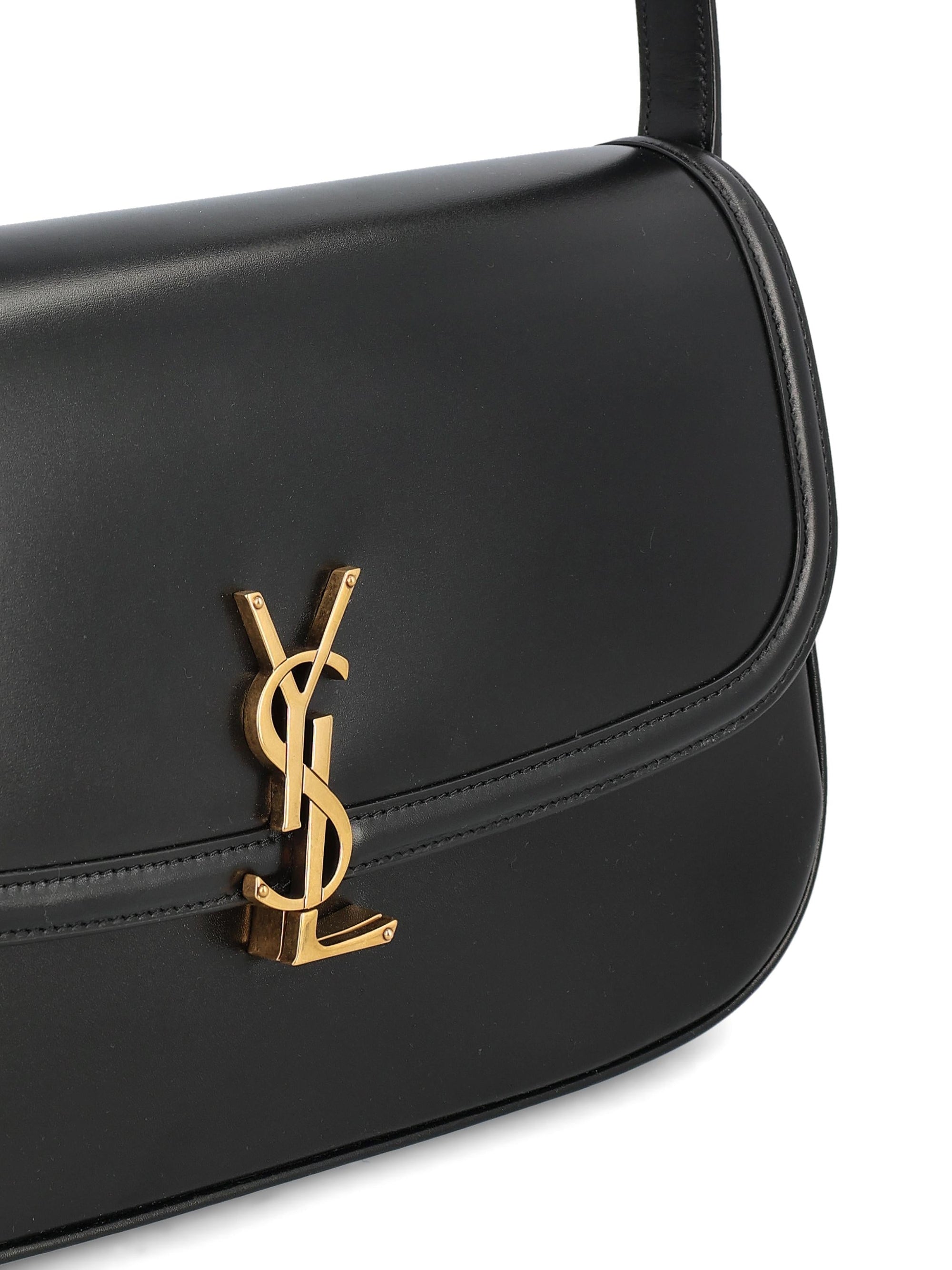Large Solferino Leather Bag Saint laurent – Гарантія оригінальності – збільшений вид