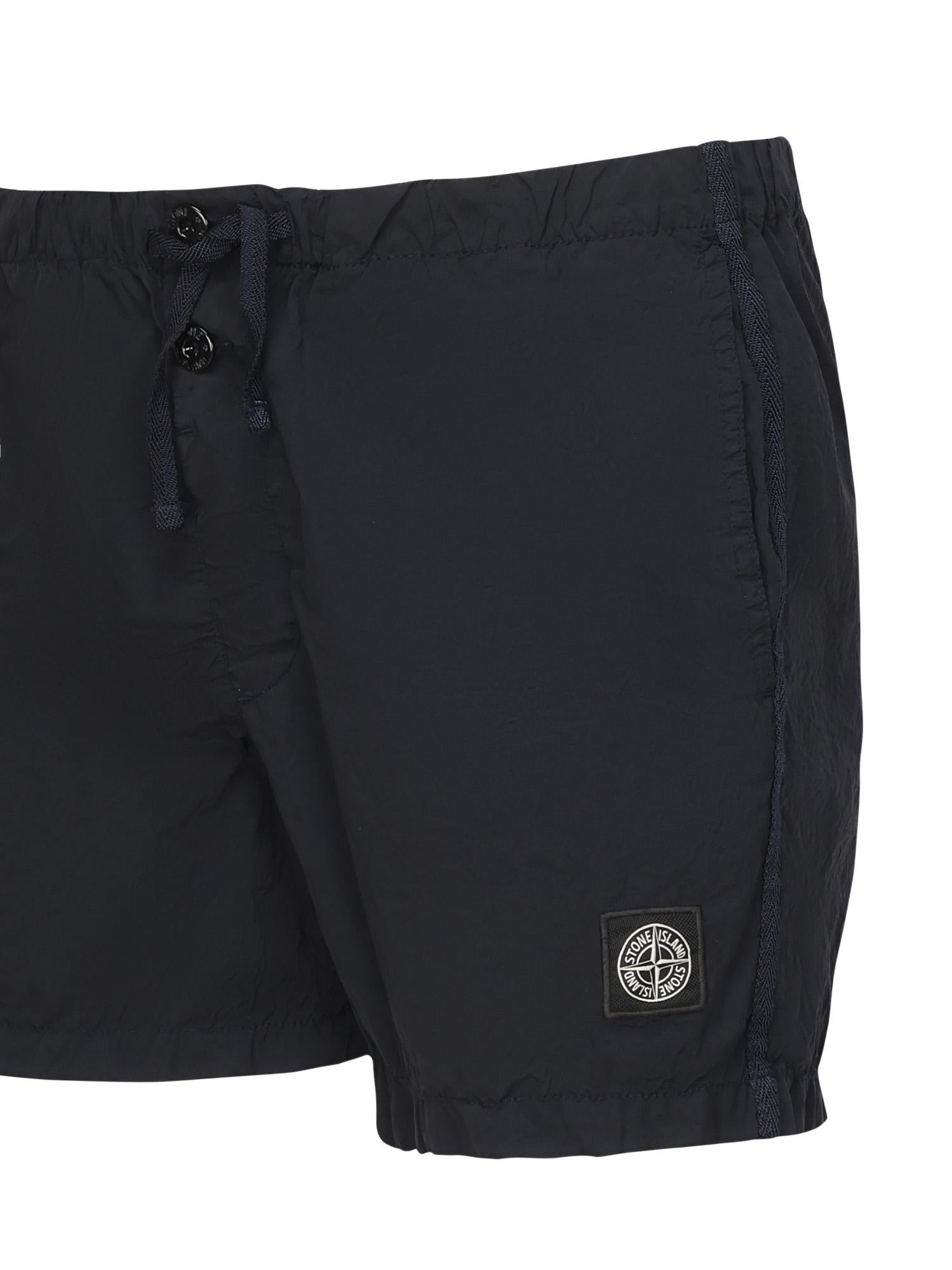 Costume Da Bagno Corto In Nylon Stone island – Гарантія оригінальності – вид ззаду