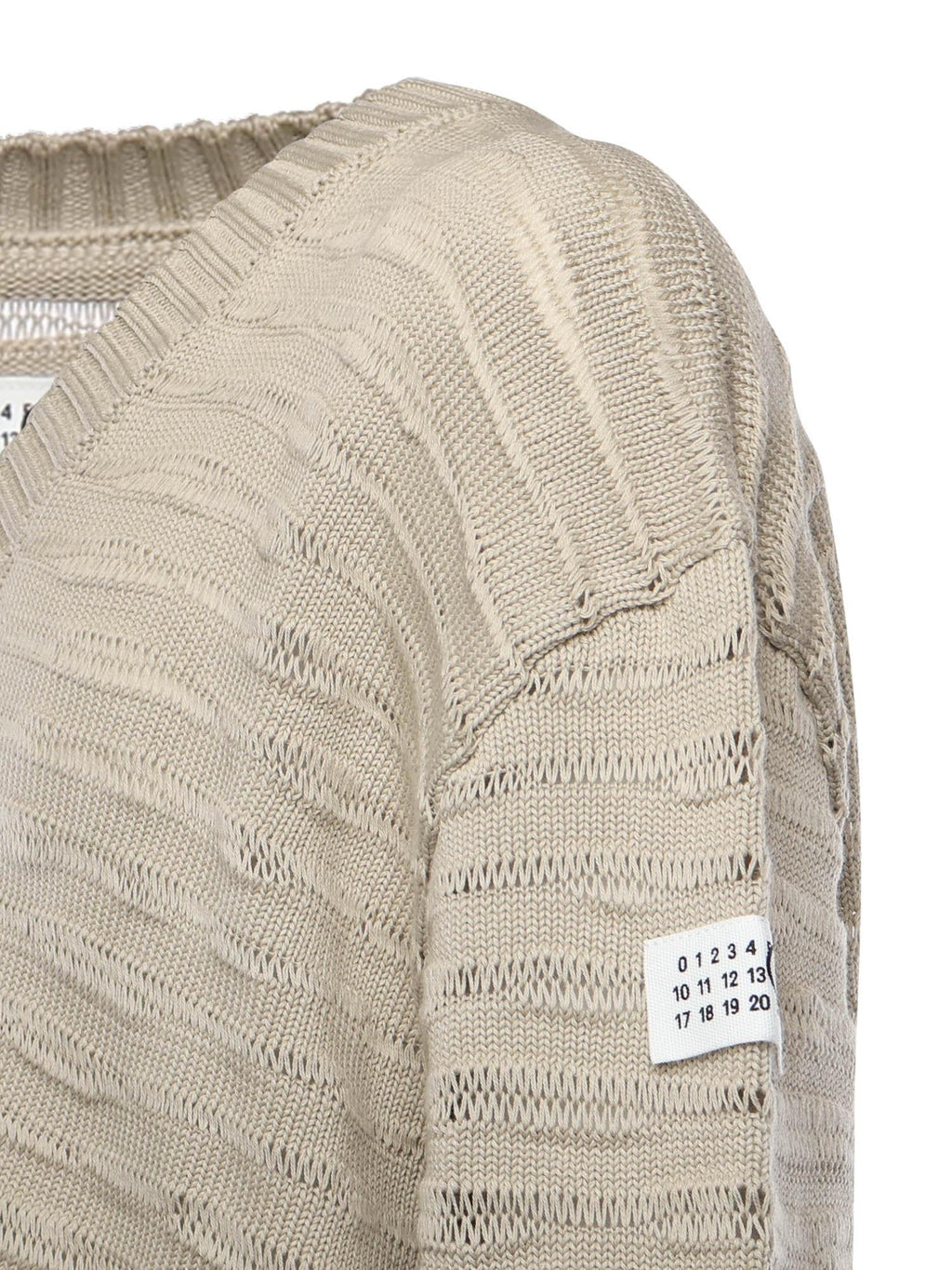 Cardigan In Cotone Maison margiela оригінал – Купити в Україні – вид ззаду