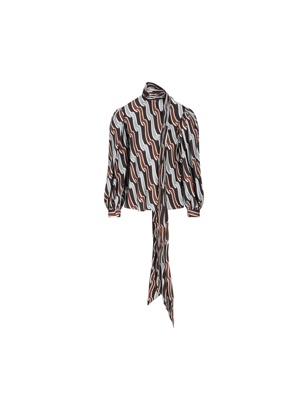 Camicia In Twill DI Seta Gucci оригінал – Купити в Україні – боковий вид