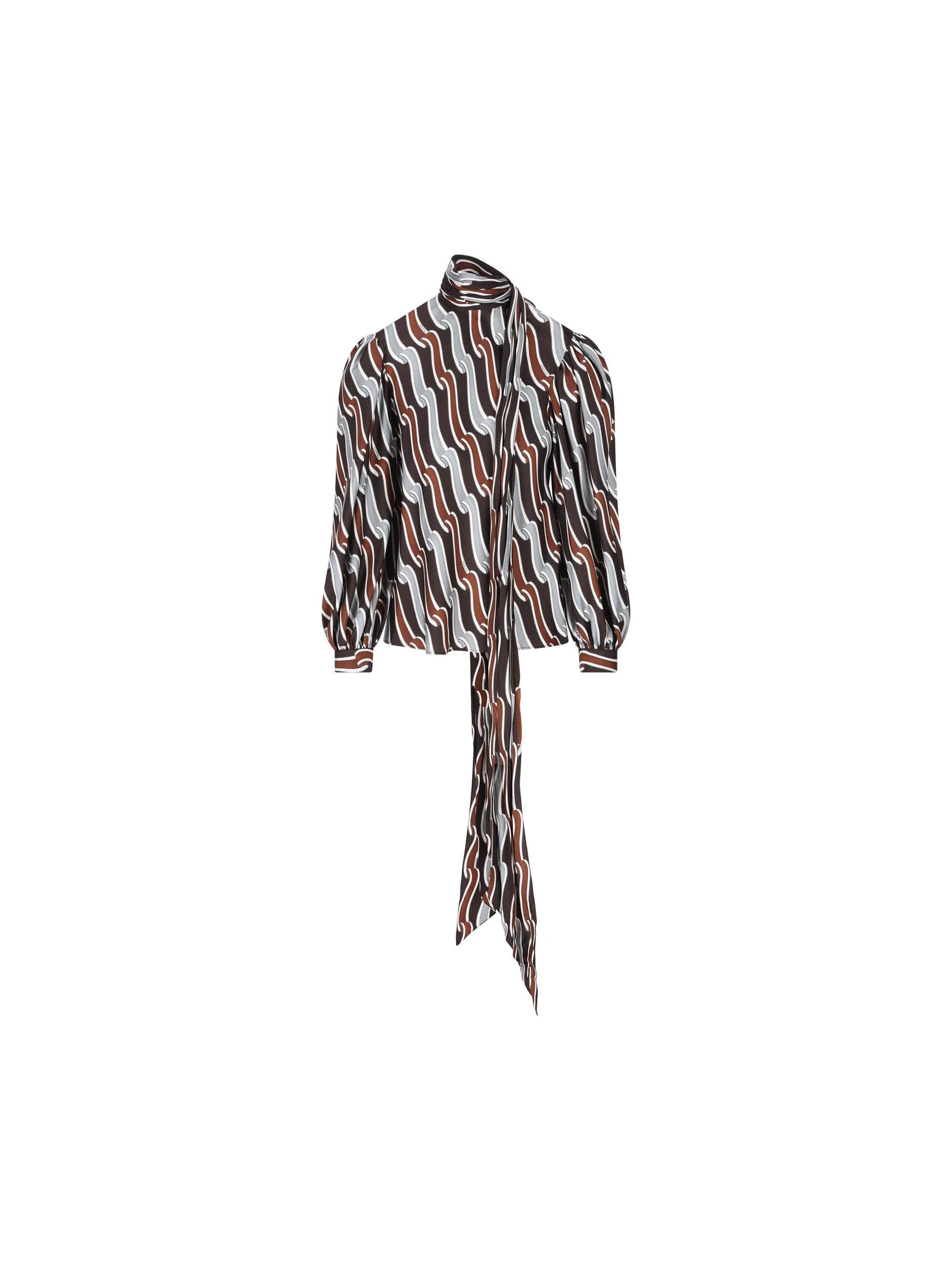 Camicia In Twill DI Seta Gucci оригінал – Купити в Україні – боковий вид