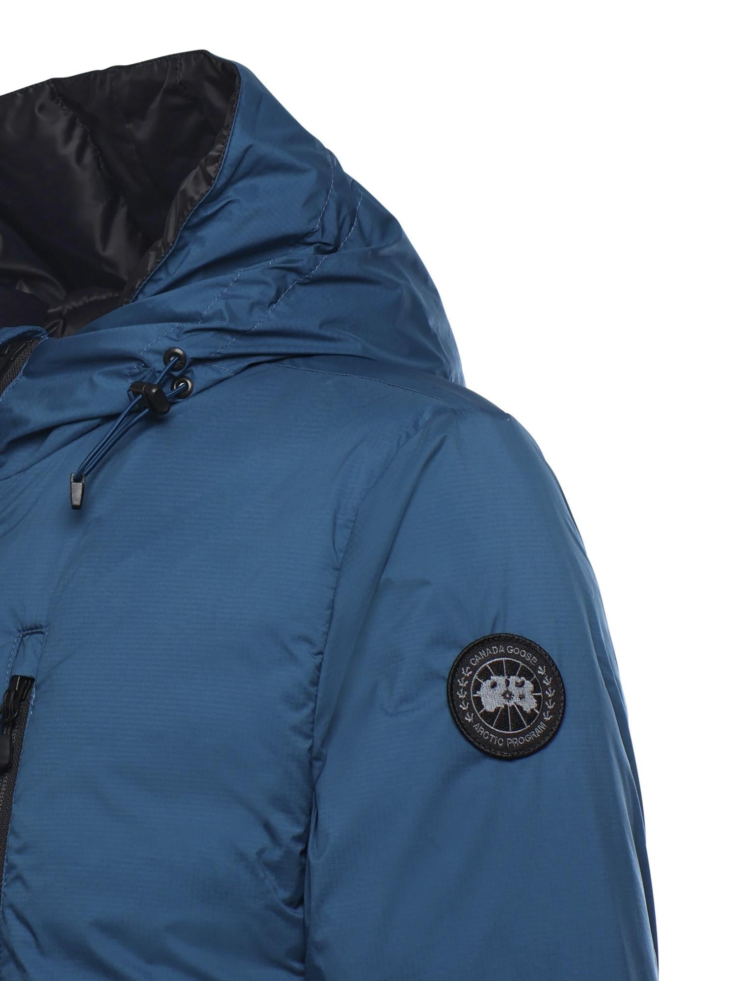 Оригінальна Giubbino Lodge Con Cappuccio Canada goose – вид ззаду