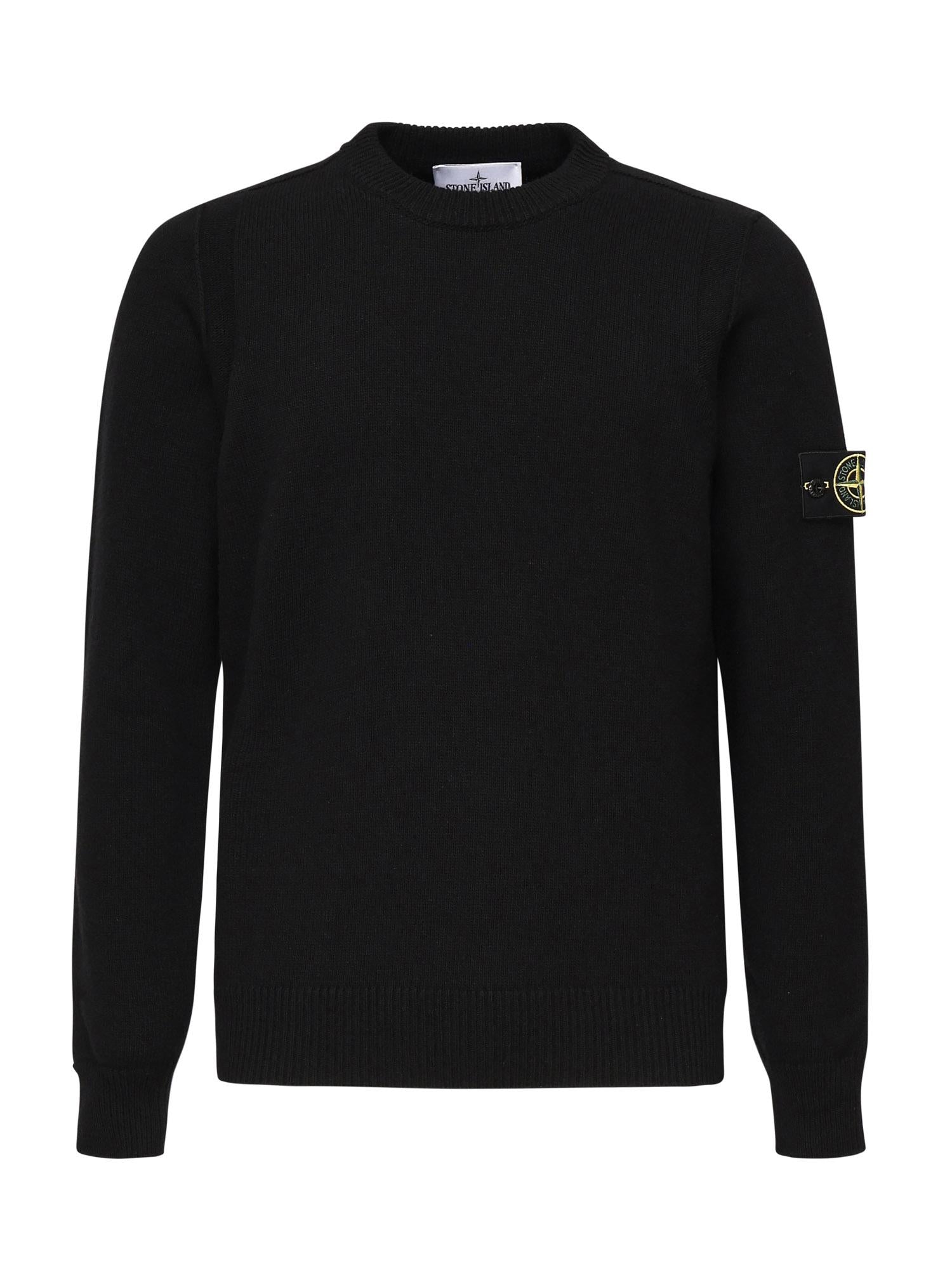 Maglione Girocollo Lambswool Stone island оригінал – Купити в Україні – боковий вид