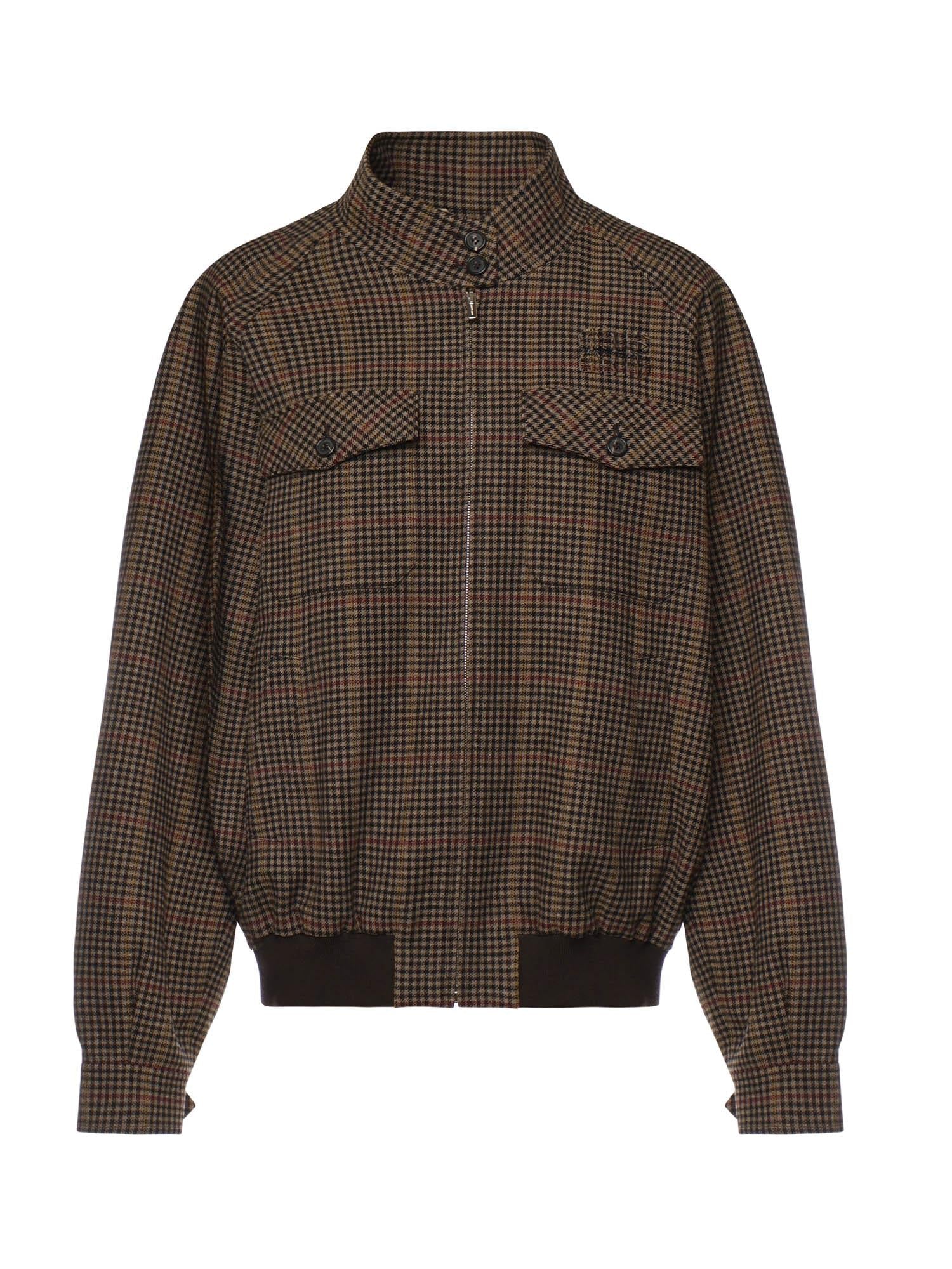 Оригінальна Blouson In Pied De Poule Check Miu miu – боковий вид