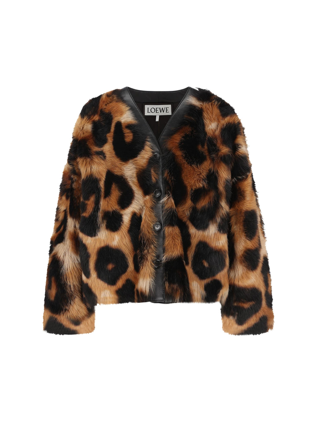 Оригінальна Shearling Cardigan Loewe – боковий вид