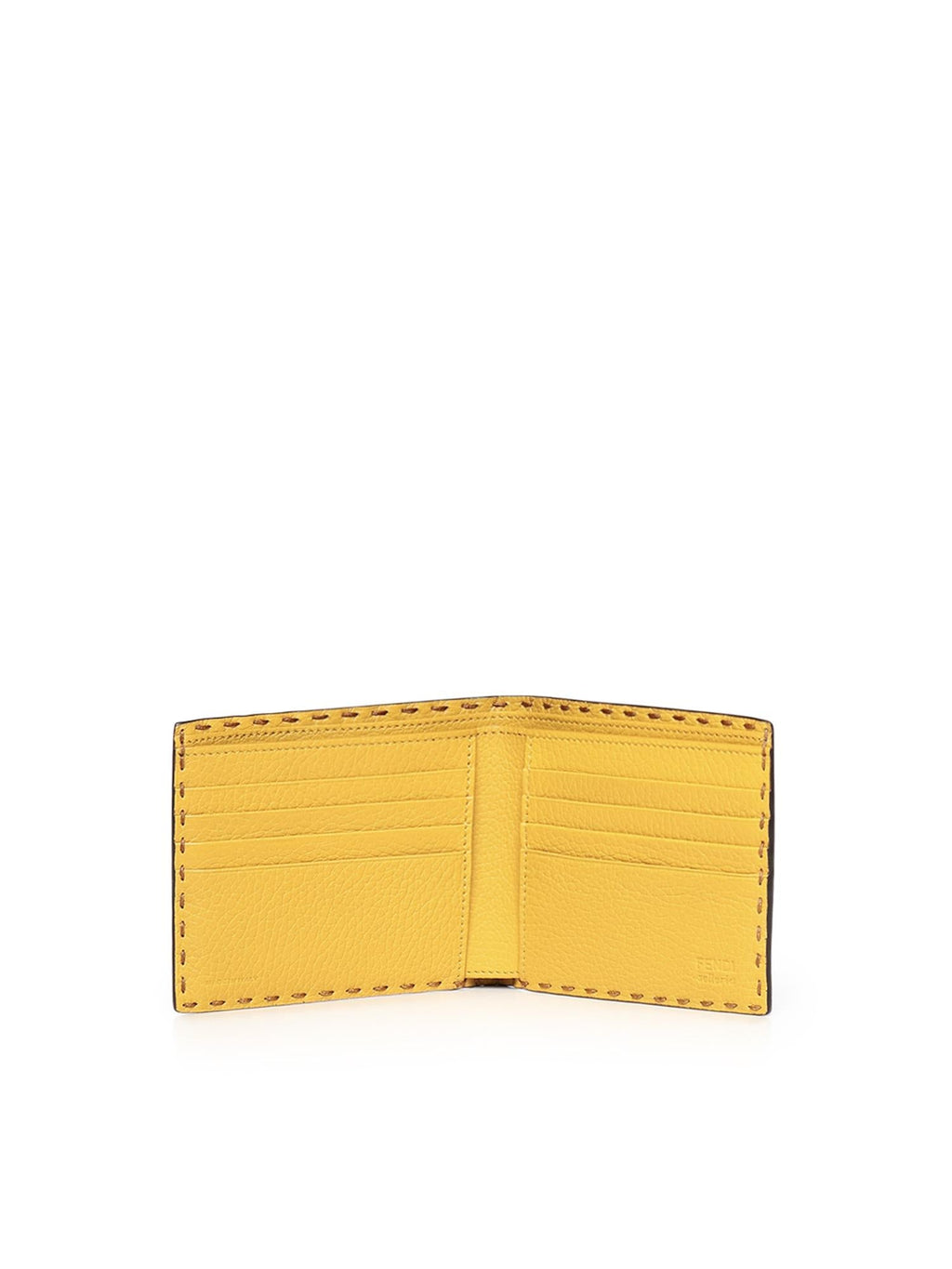 Оригінальна Portafoglio Selleria Bi-Fold Con Logo Fendi – збільшений вид