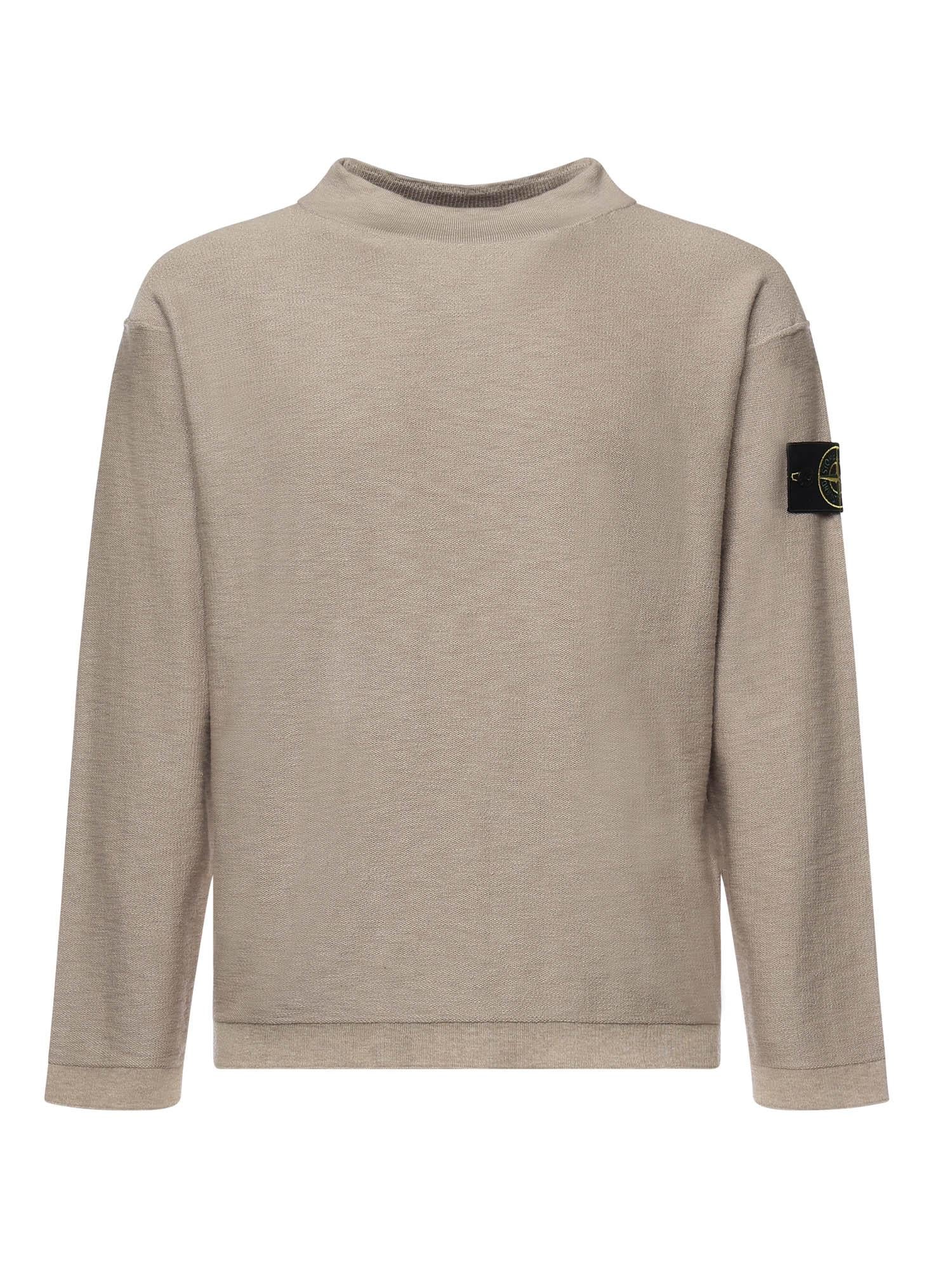 Maglione In Cotone E Nylon Stone island – Гарантія оригінальності – боковий вид