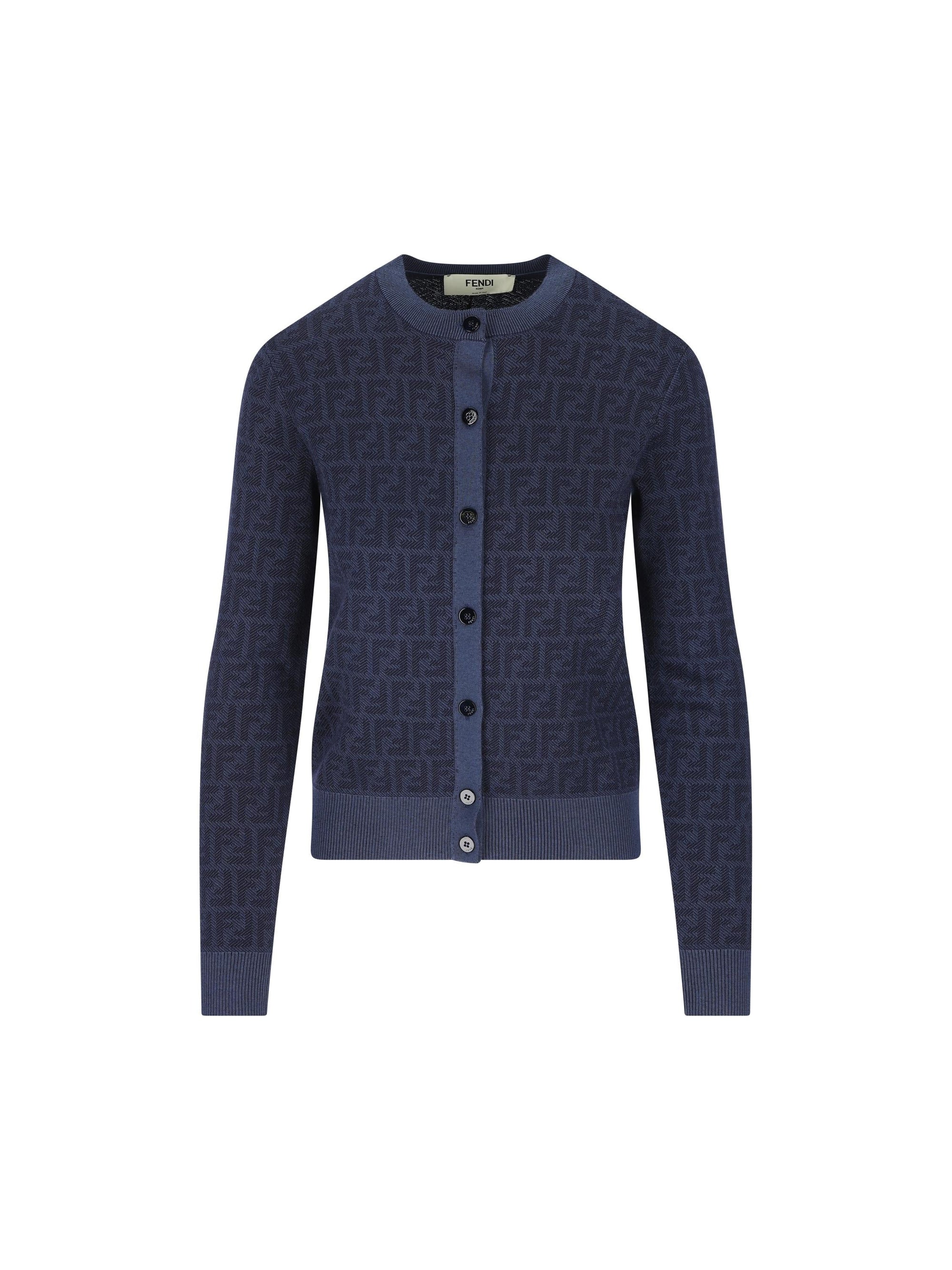 Оригінальна Wool Cardigan Fendi – боковий вид