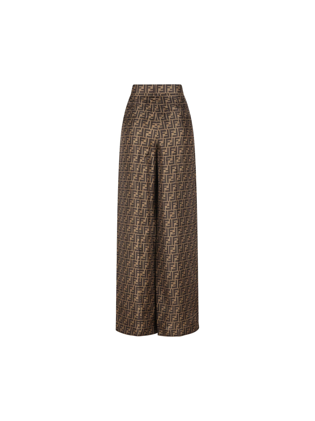 Silk Trousers Fendi – Гарантія оригінальності – вид ззаду