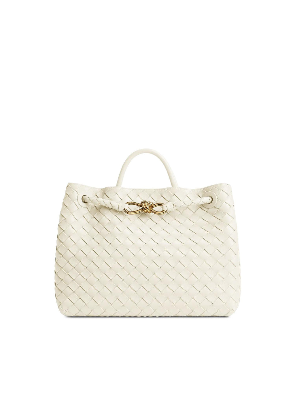 Borsa Andiamo Media In Pelle Bottega veneta оригінал – Купити в Україні – боковий вид
