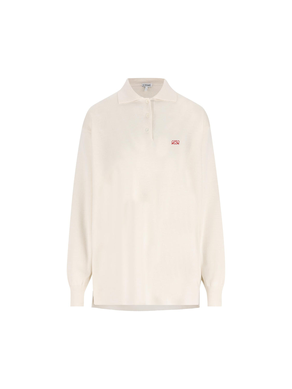 Оригінальна Cashmere And Silk Polo Loewe – боковий вид