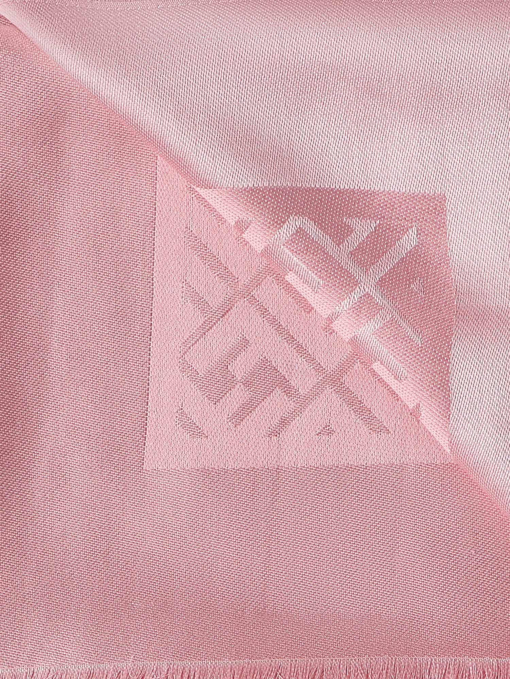 Scialle In Seta E Lana Ff Jacquard Fendi оригінал – Купити в Україні – вид ззаду