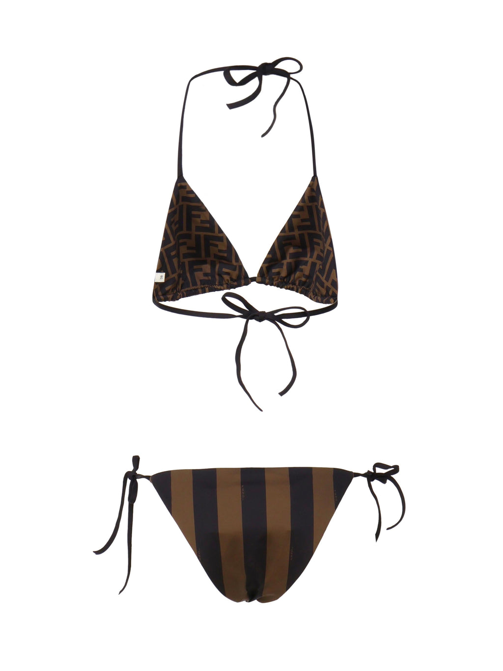 Оригінальна Bikini Reversibile In Lycra® Fendi – збільшений вид