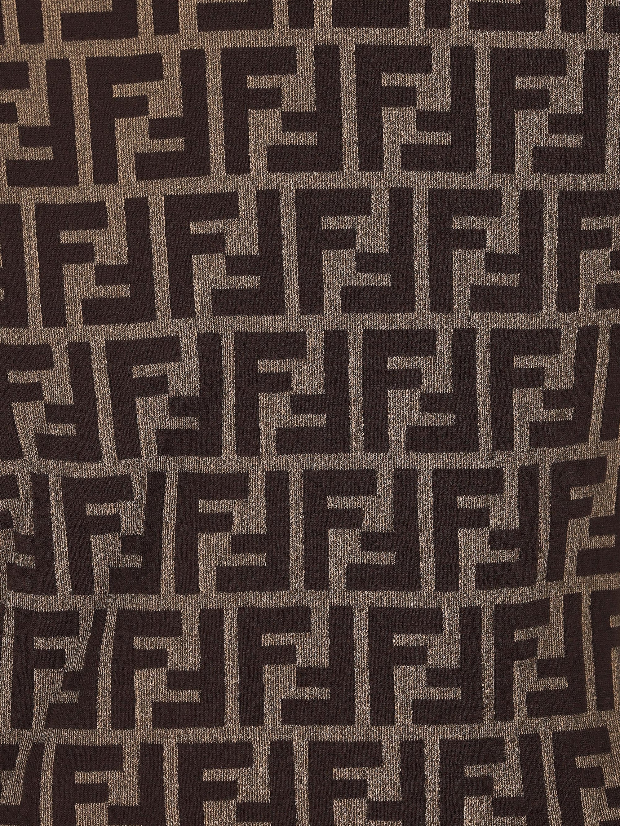 Maglia In Cotone Ff Fendi – Гарантія оригінальності – детальний вид