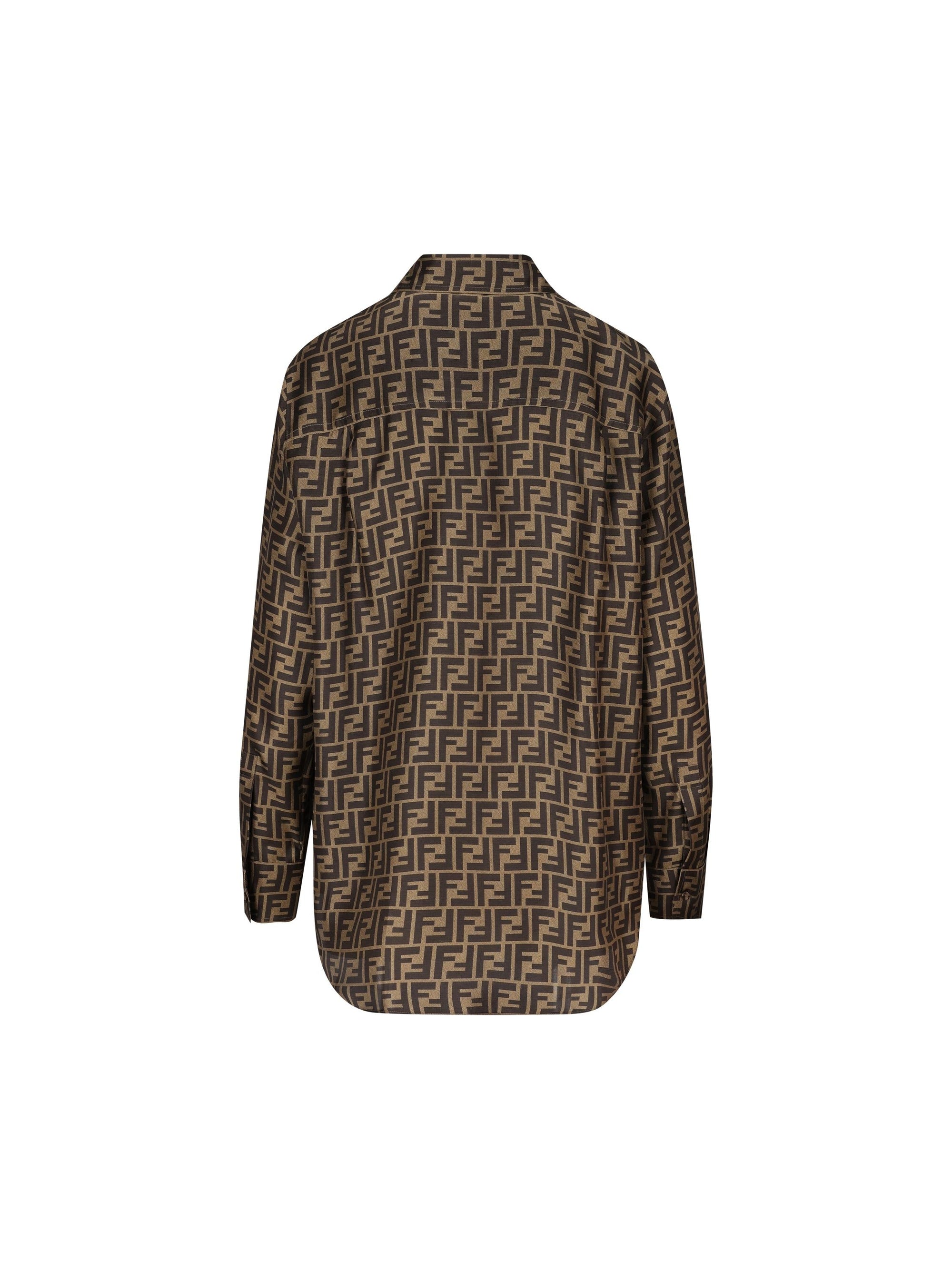 Silk Shirt Fendi оригінал – Купити в Україні – вид ззаду
