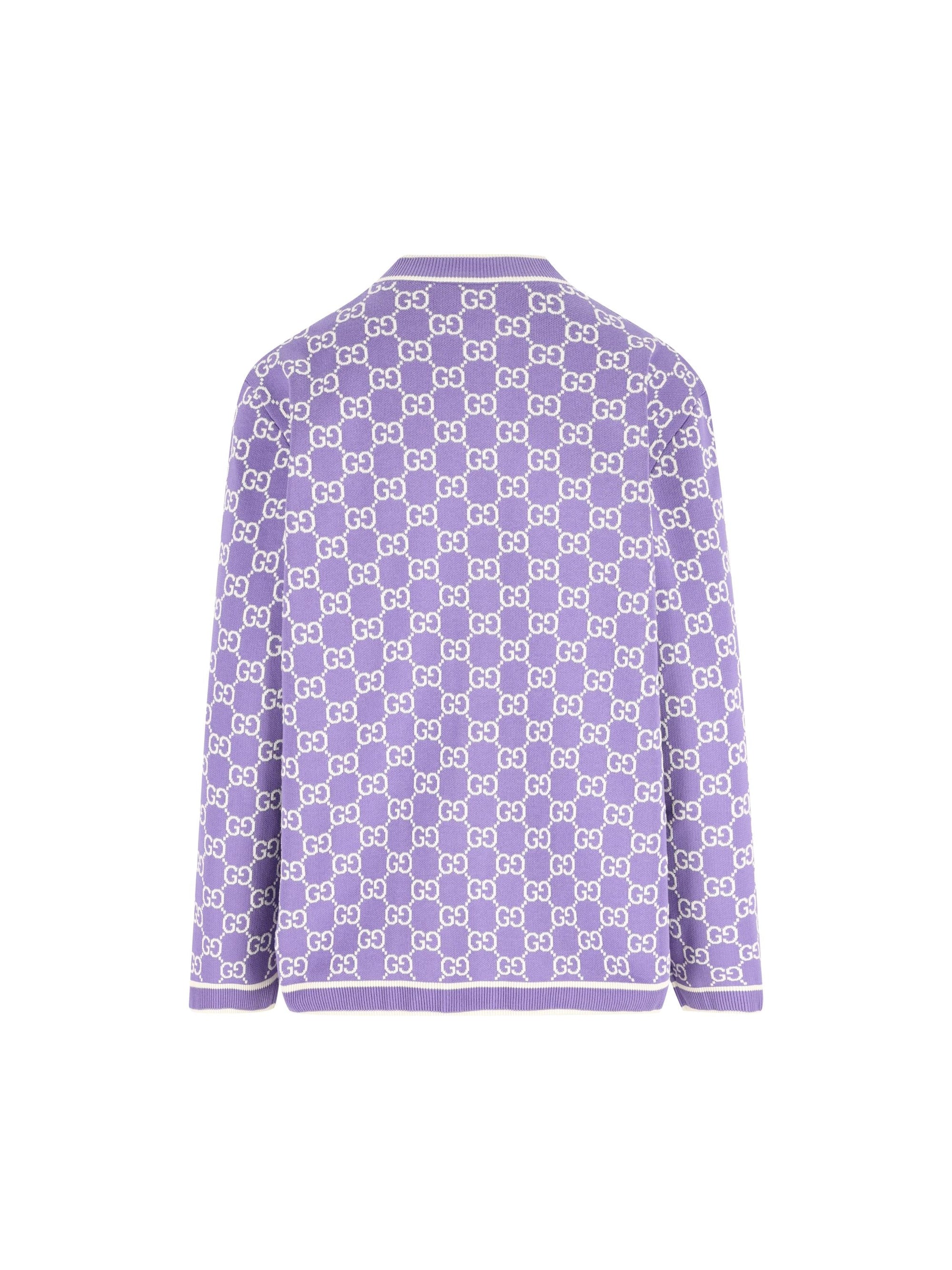 Cotton Cardigan Gucci – Гарантія оригінальності – вид ззаду