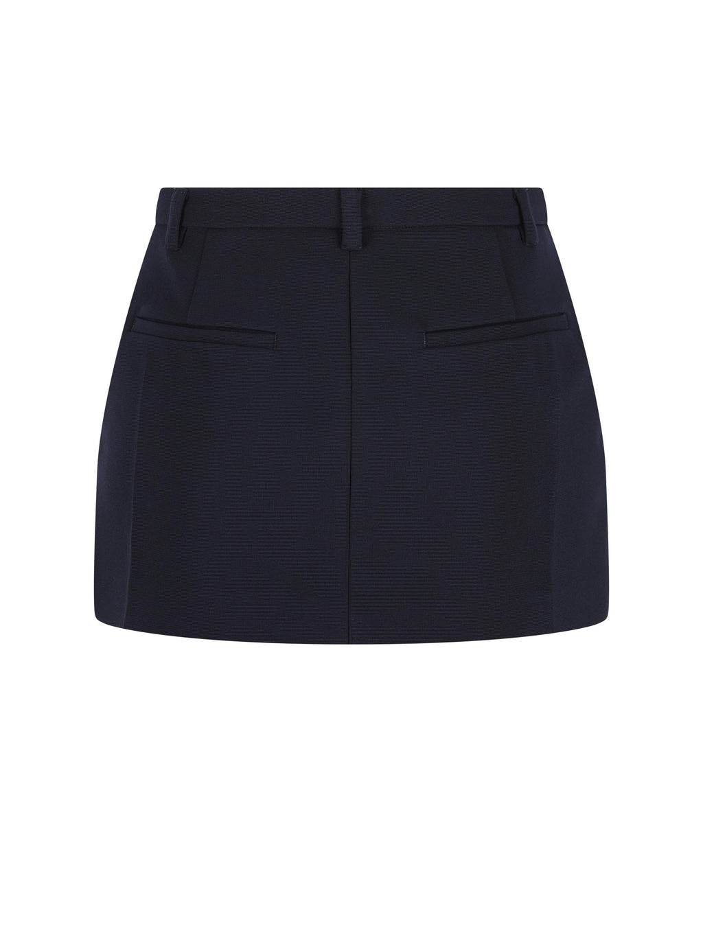 Оригінальна Knit Miniskirt Milano Miu miu – вид ззаду