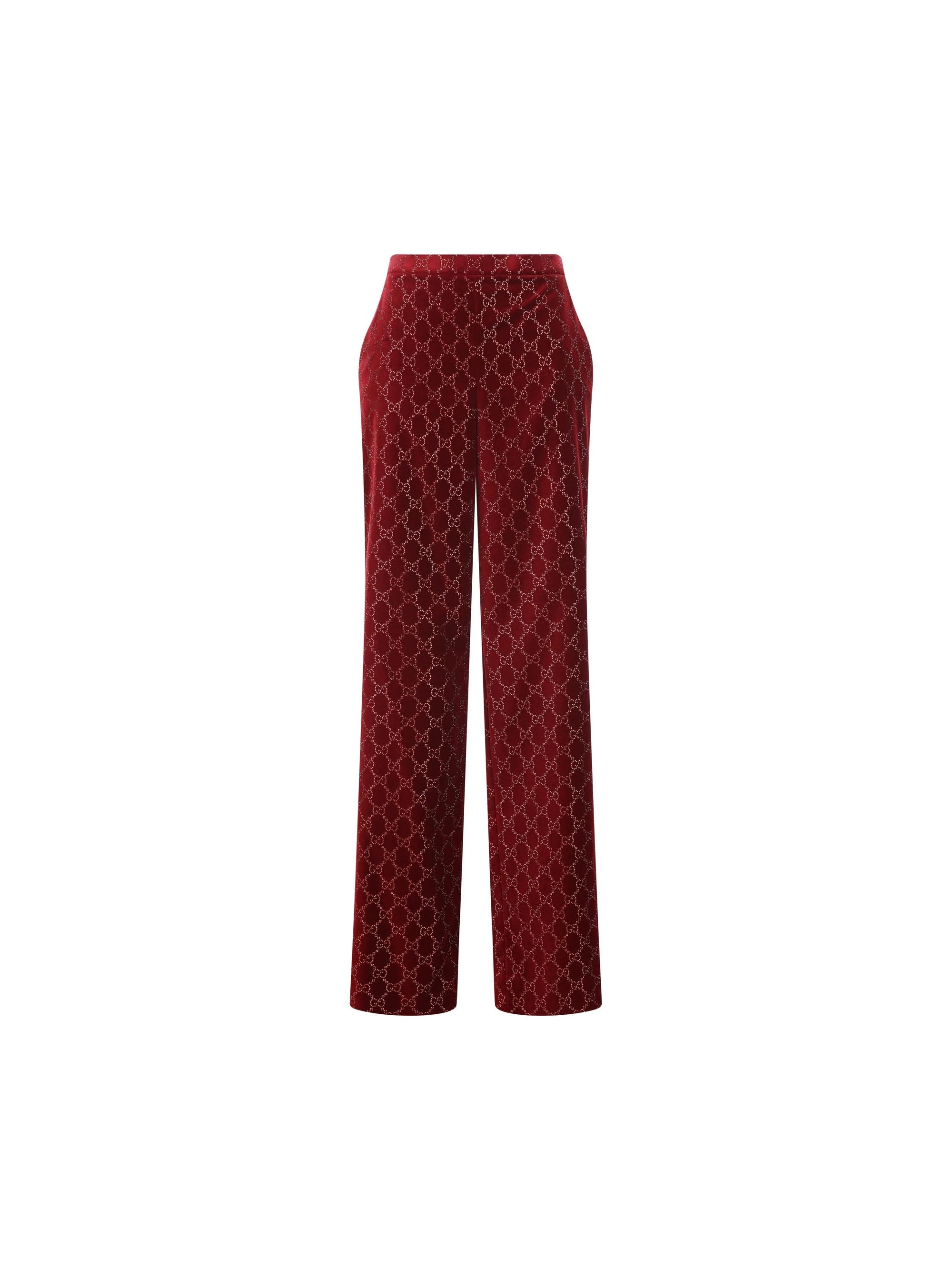 Оригінальна Cotton And Elastane Trousers Gucci – боковий вид