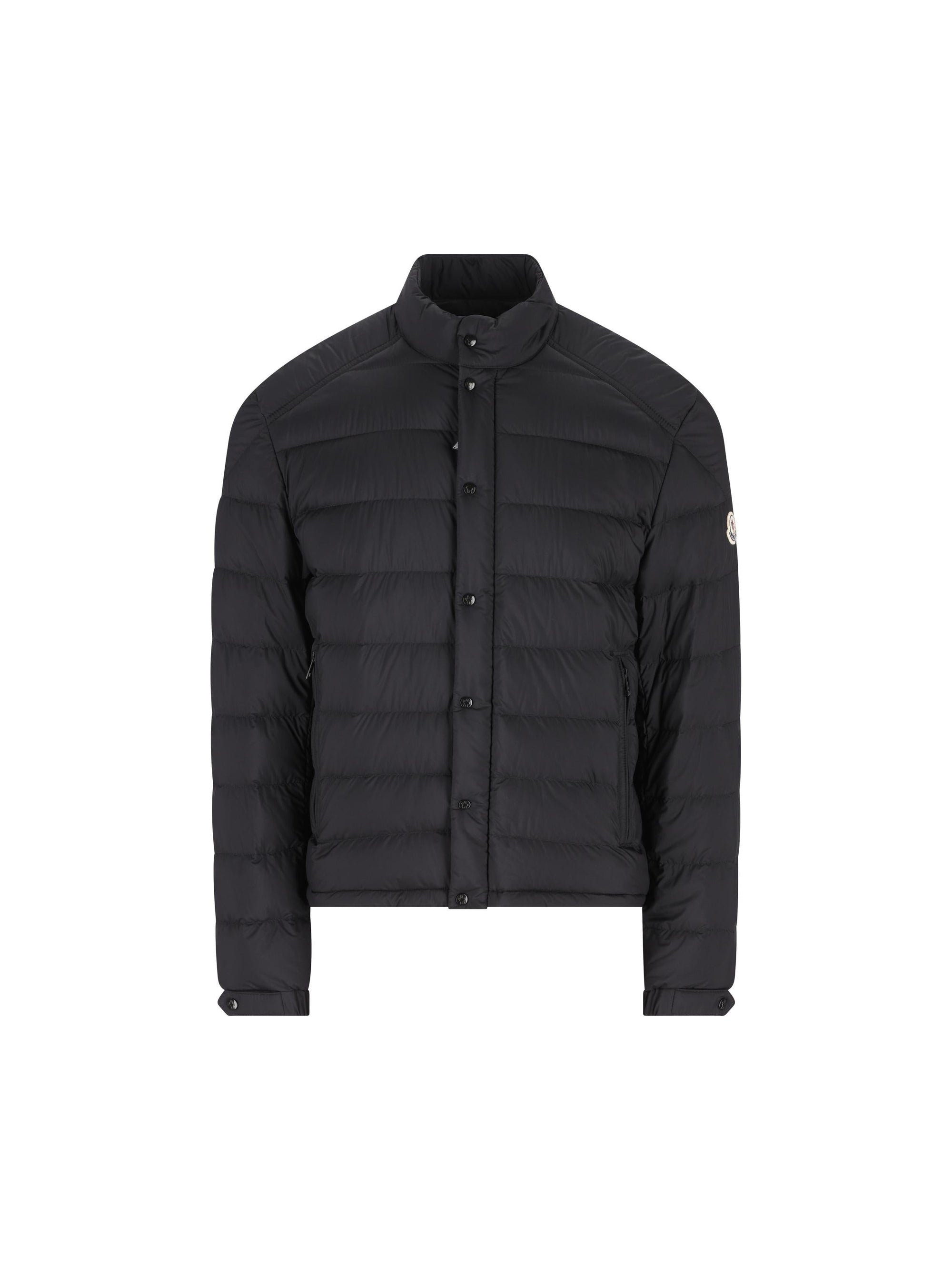 Short Down Jacket Selves Moncler оригінал – Купити в Україні – боковий вид