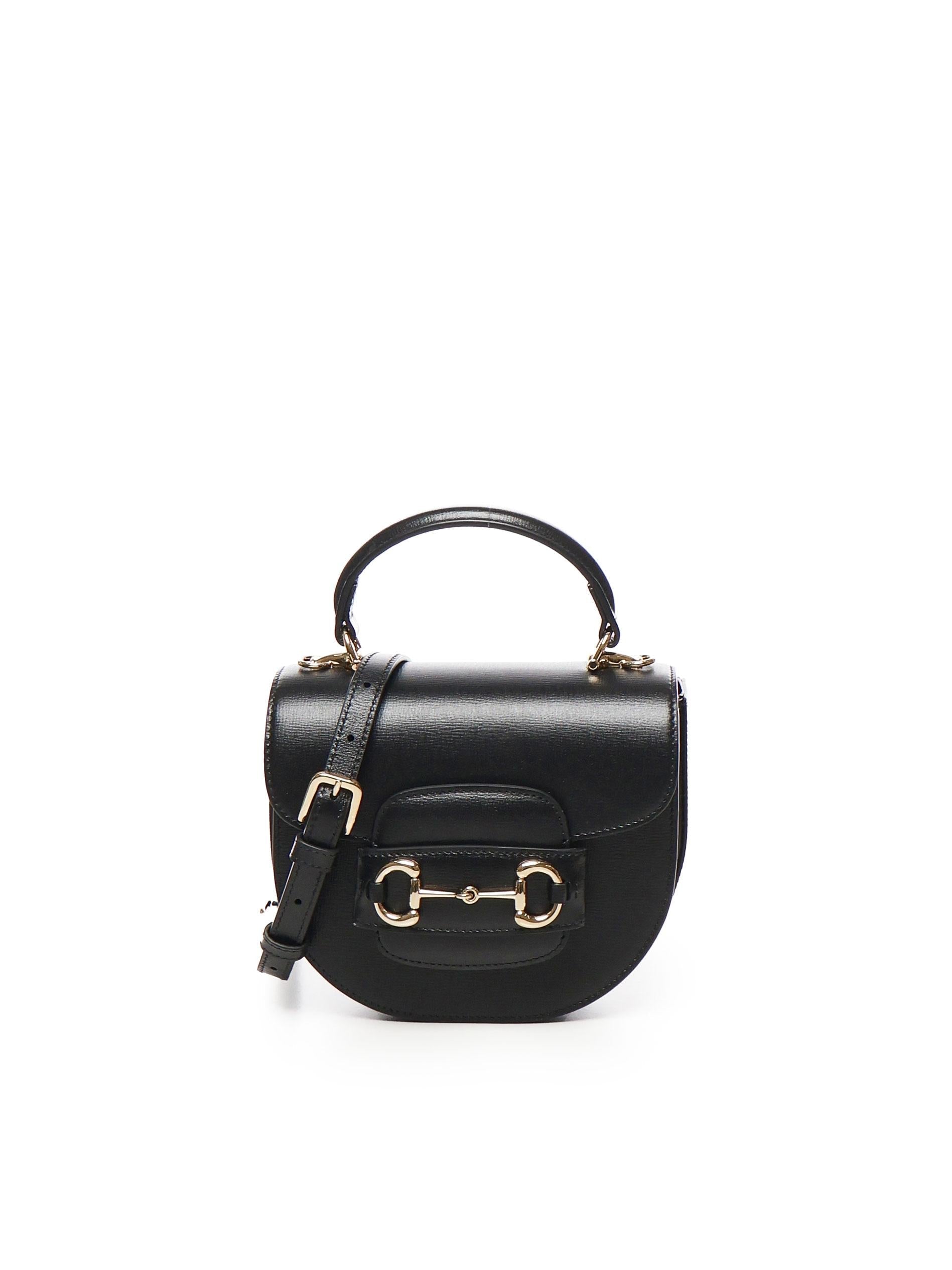 Mini Borsa A Mano Gucci Horsebit 1955 Gucci – Гарантія оригінальності – боковий вид