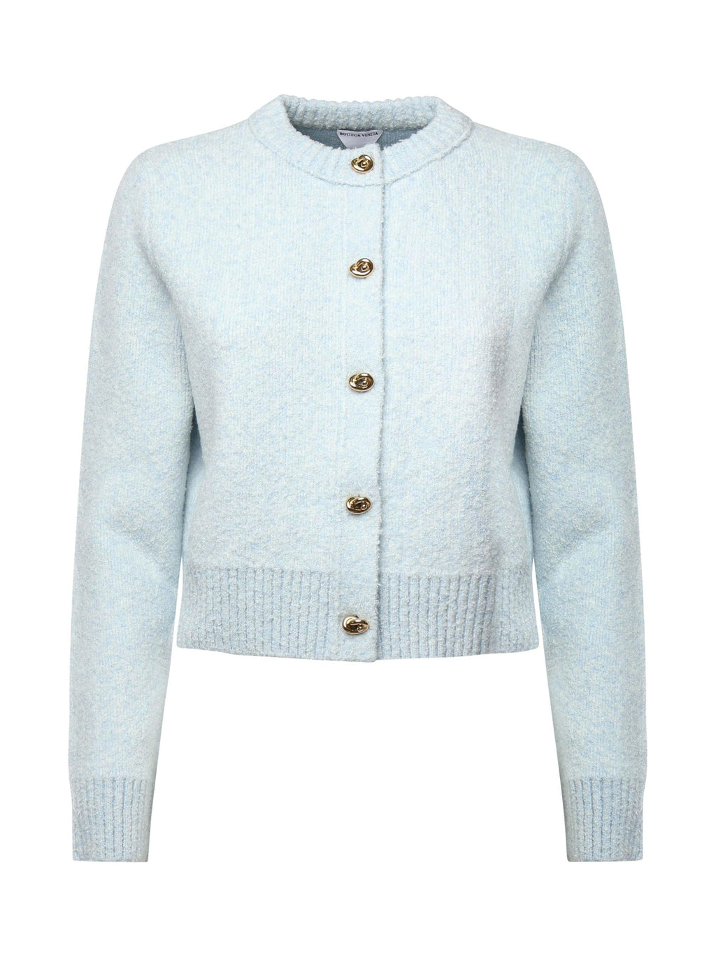 Cardigan In Lana Bouclé Bottega veneta оригінал – Купити в Україні – боковий вид