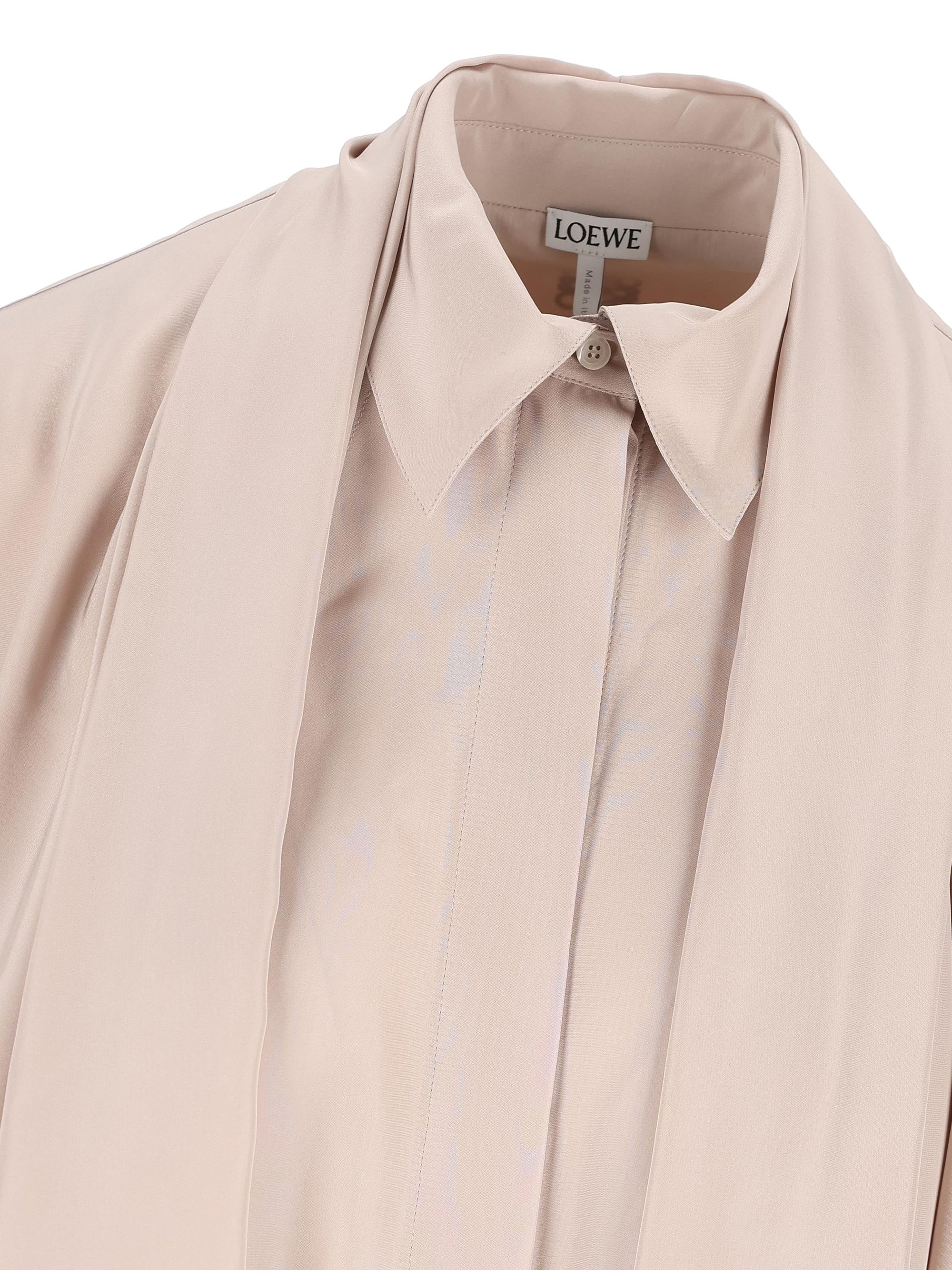 Draped Silk Shirt Loewe оригінал – Купити в Україні – детальний вид