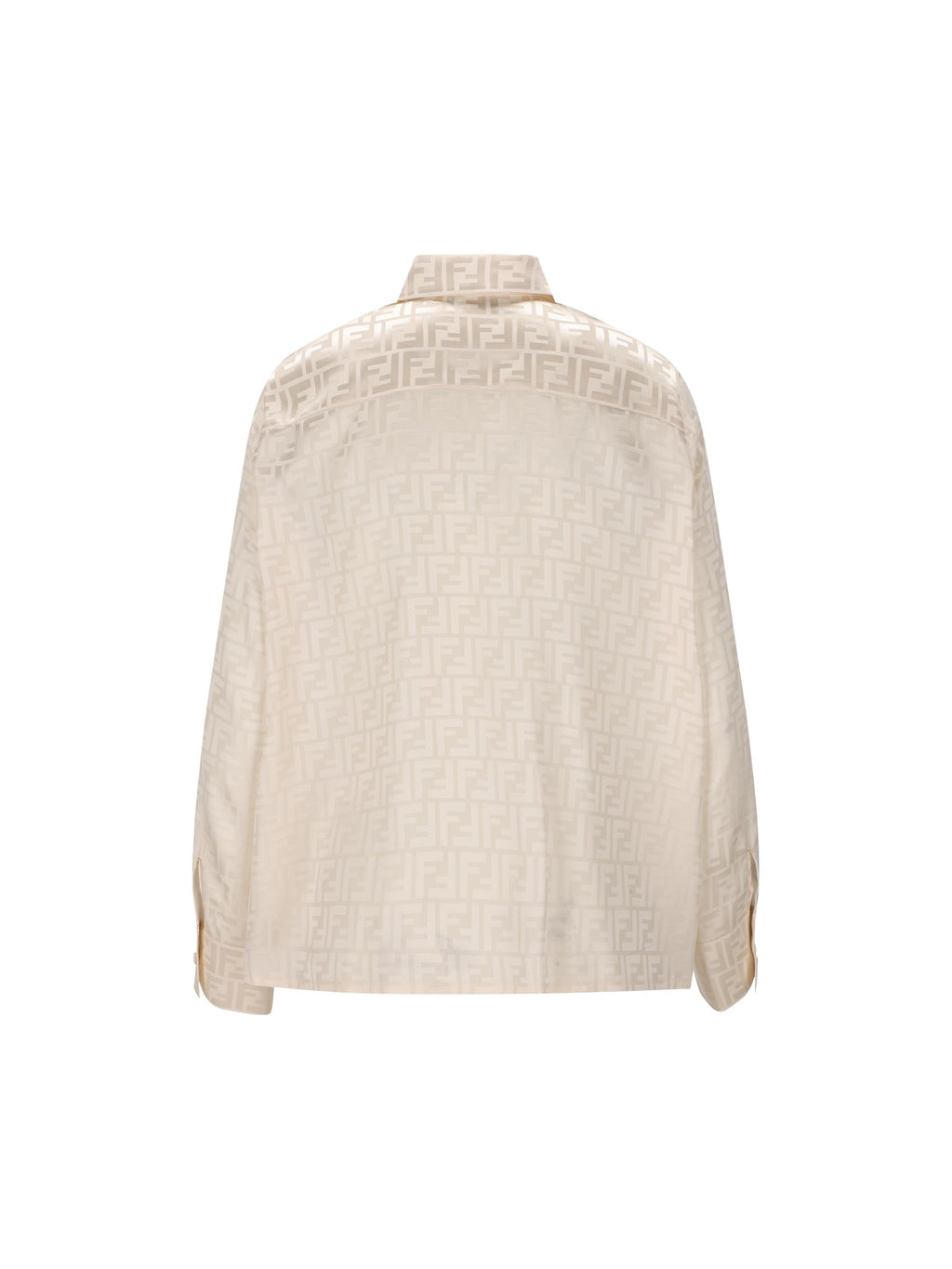 Silk Shirt Ff Fendi – Гарантія оригінальності – вид ззаду