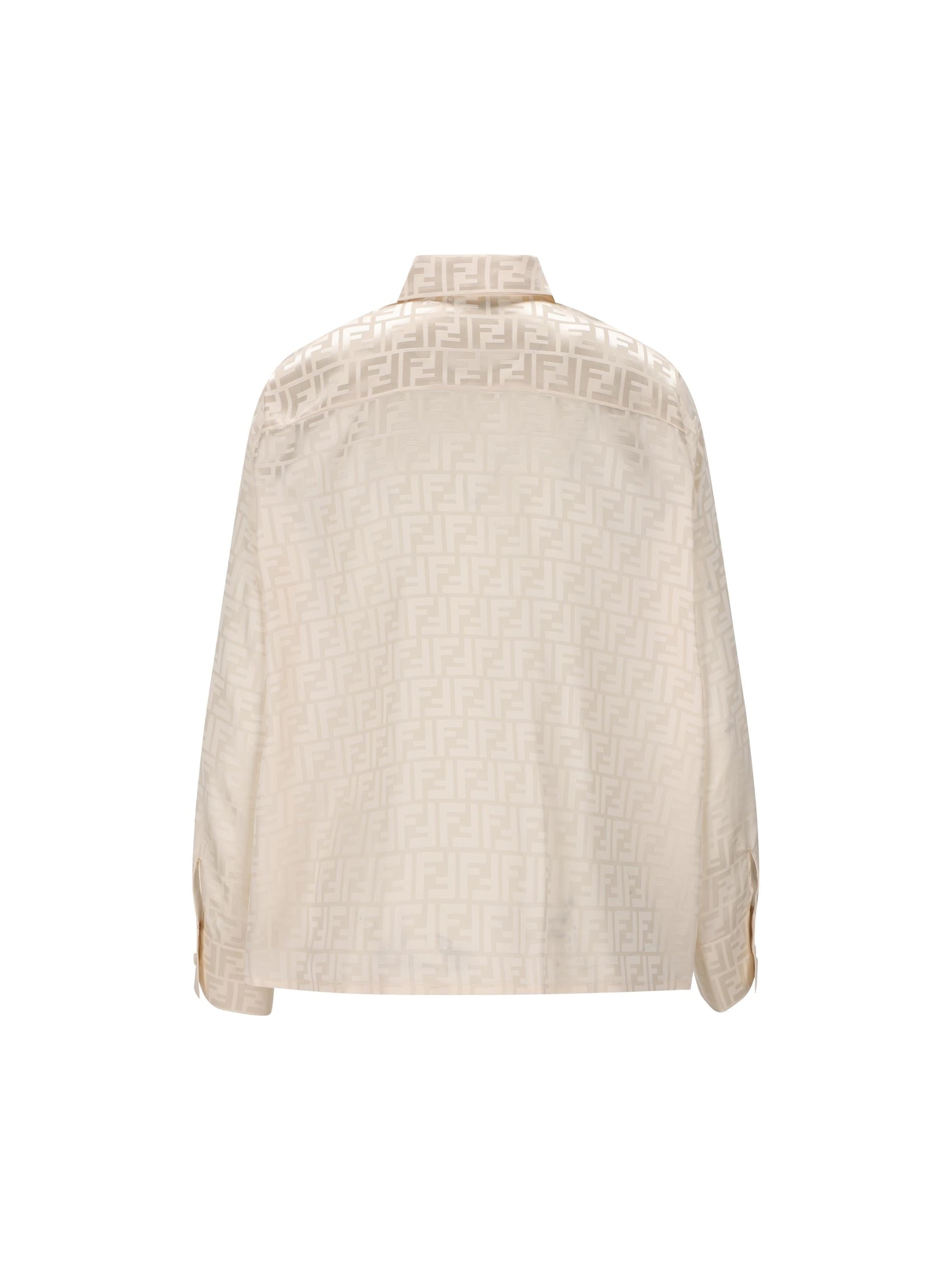 Silk Shirt Ff Fendi – Гарантія оригінальності – вид ззаду