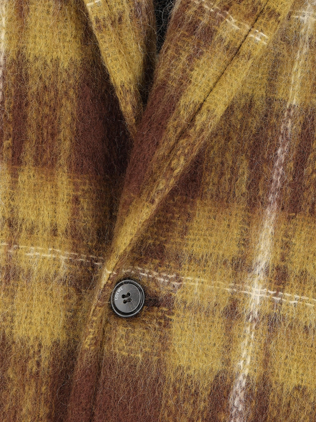 Оригінальна Coat In Mohair And Wool Blend Loewe – детальний вид