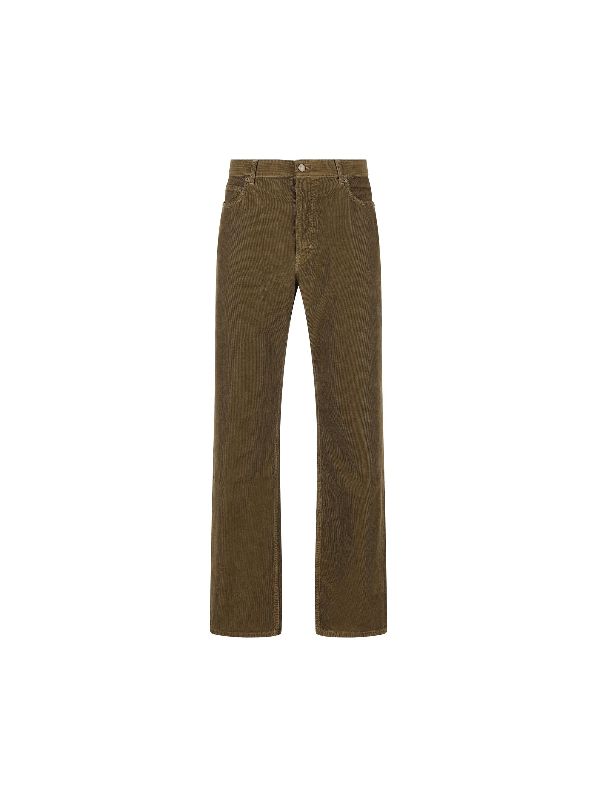 Оригінальна Velvet Pants Saint laurent – боковий вид