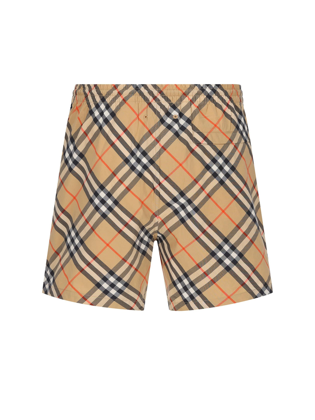 Оригінальна Mare Check Boxer Burberry – вид ззаду