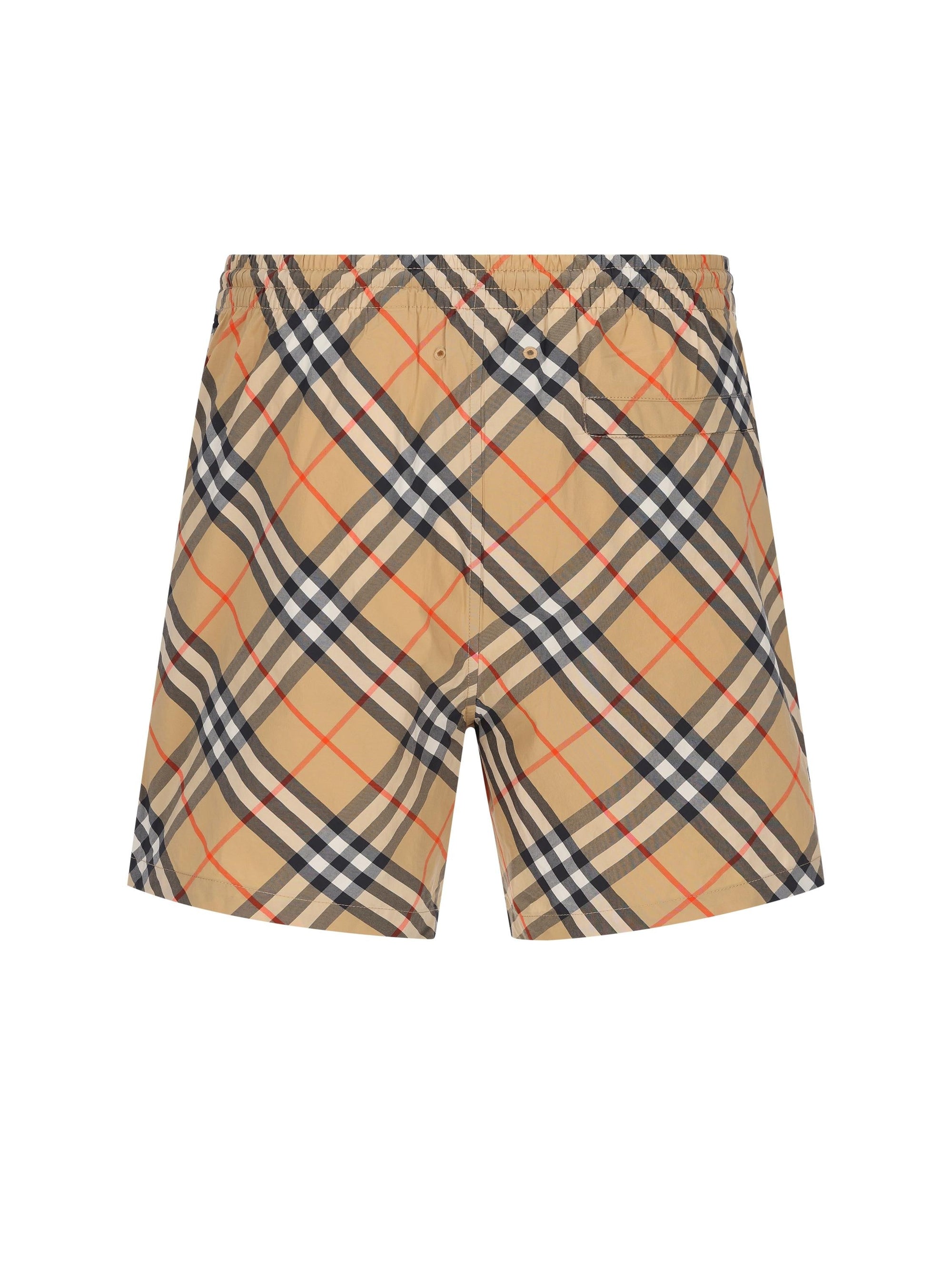 Оригінальна Mare Check Boxer Burberry – вид ззаду