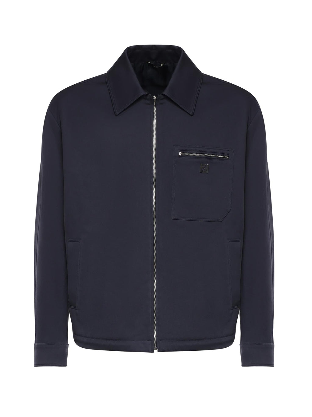 Blouson In Gabardine Con Logo Fendi оригінал – Купити в Україні – боковий вид