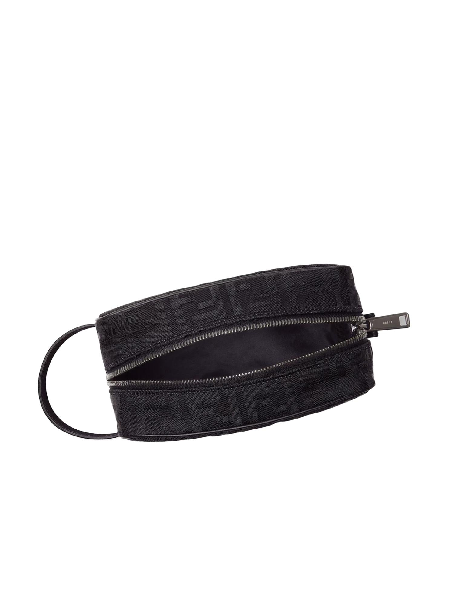 Beauty Case Small In Nylon Ff Jacquard Fendi – Гарантія оригінальності – детальний вид