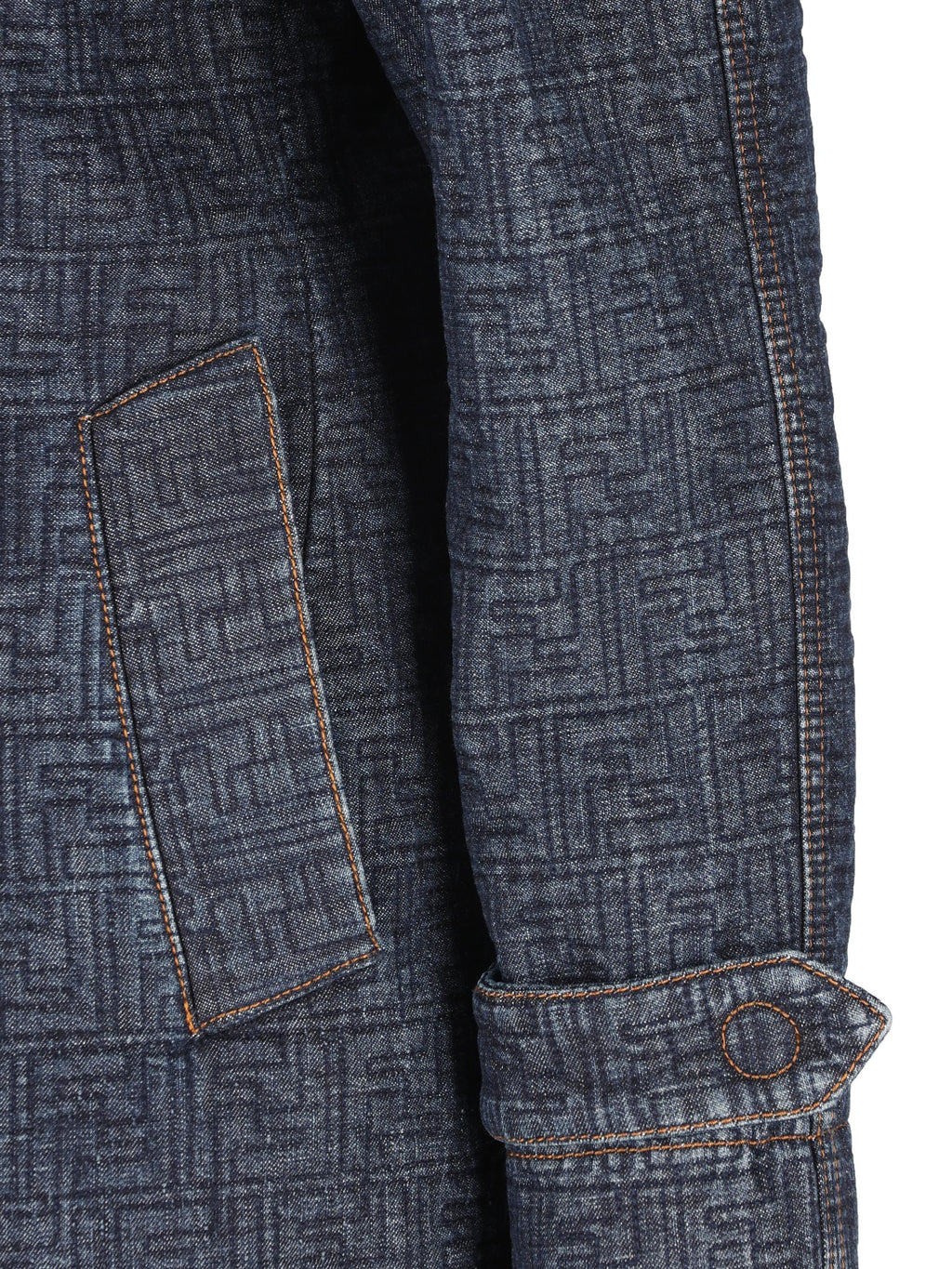 Giacca In Denim Ff Fendi – Гарантія оригінальності – збільшений вид