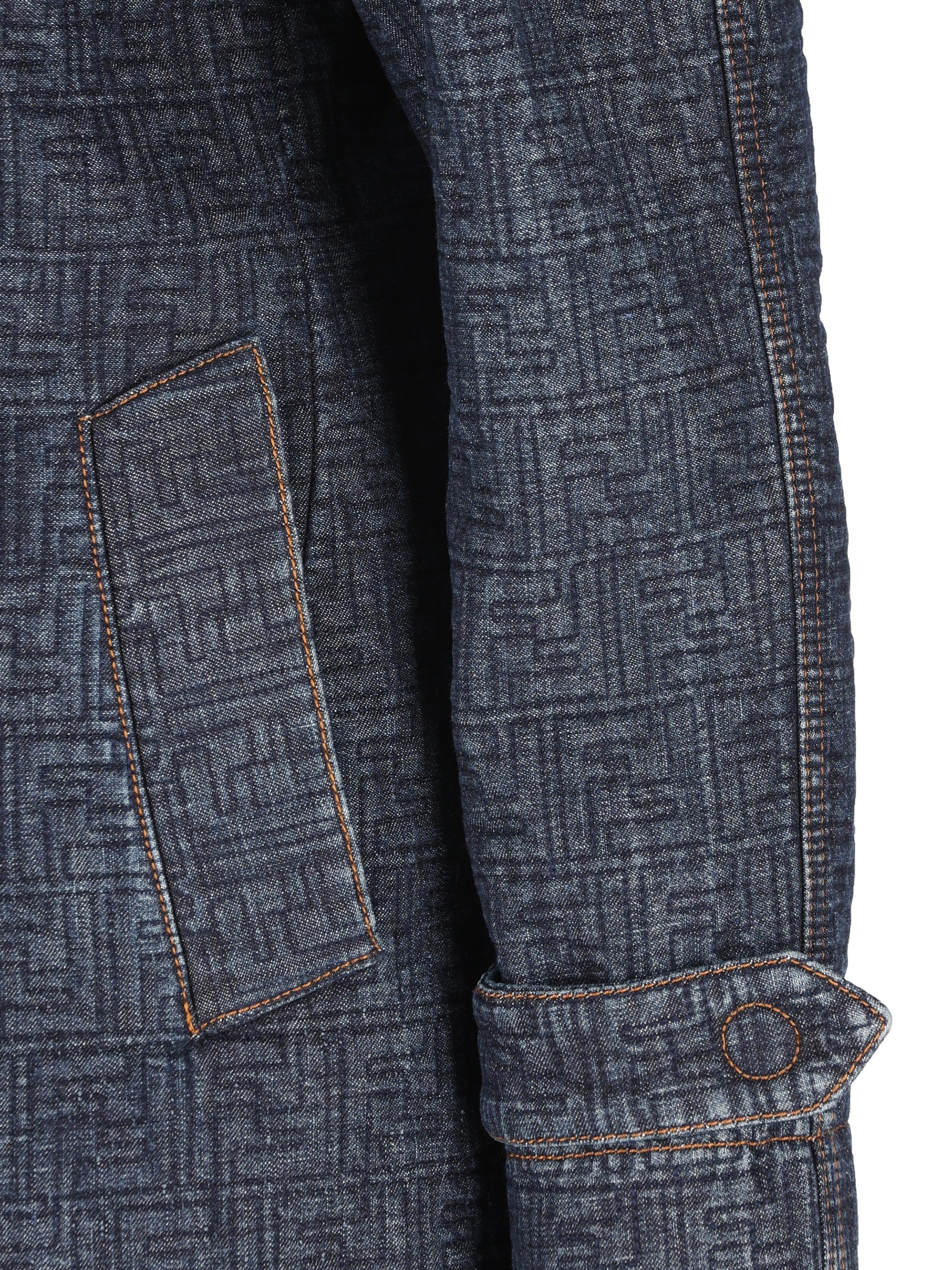 Giacca In Denim Ff Fendi – Гарантія оригінальності – збільшений вид