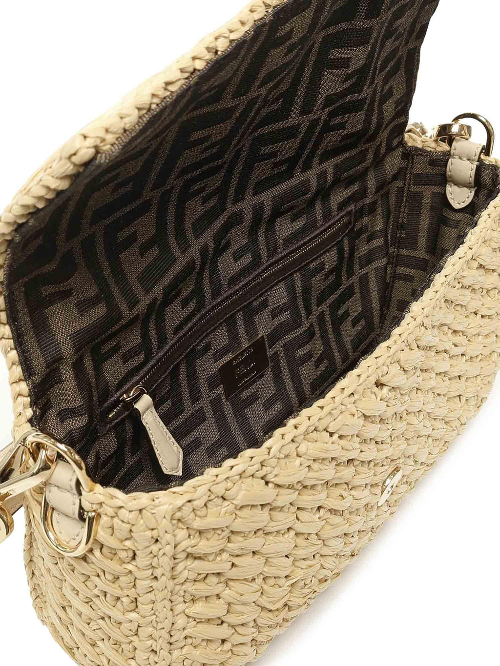 Borsa Baguette In Fibra DI Viscosa Crochet Fendi оригінал – Купити в Україні – збільшений вид