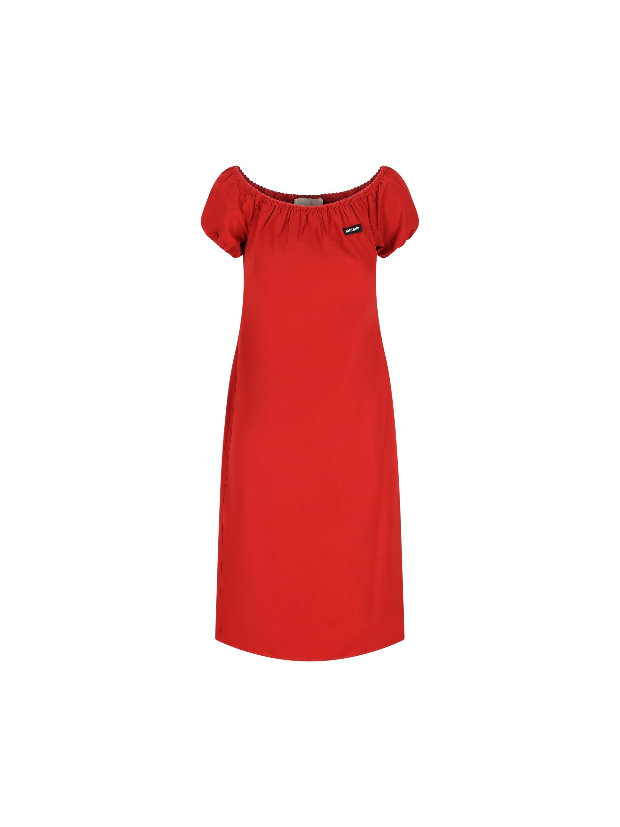 Оригінальна Long Cotton Dress Miu miu – боковий вид