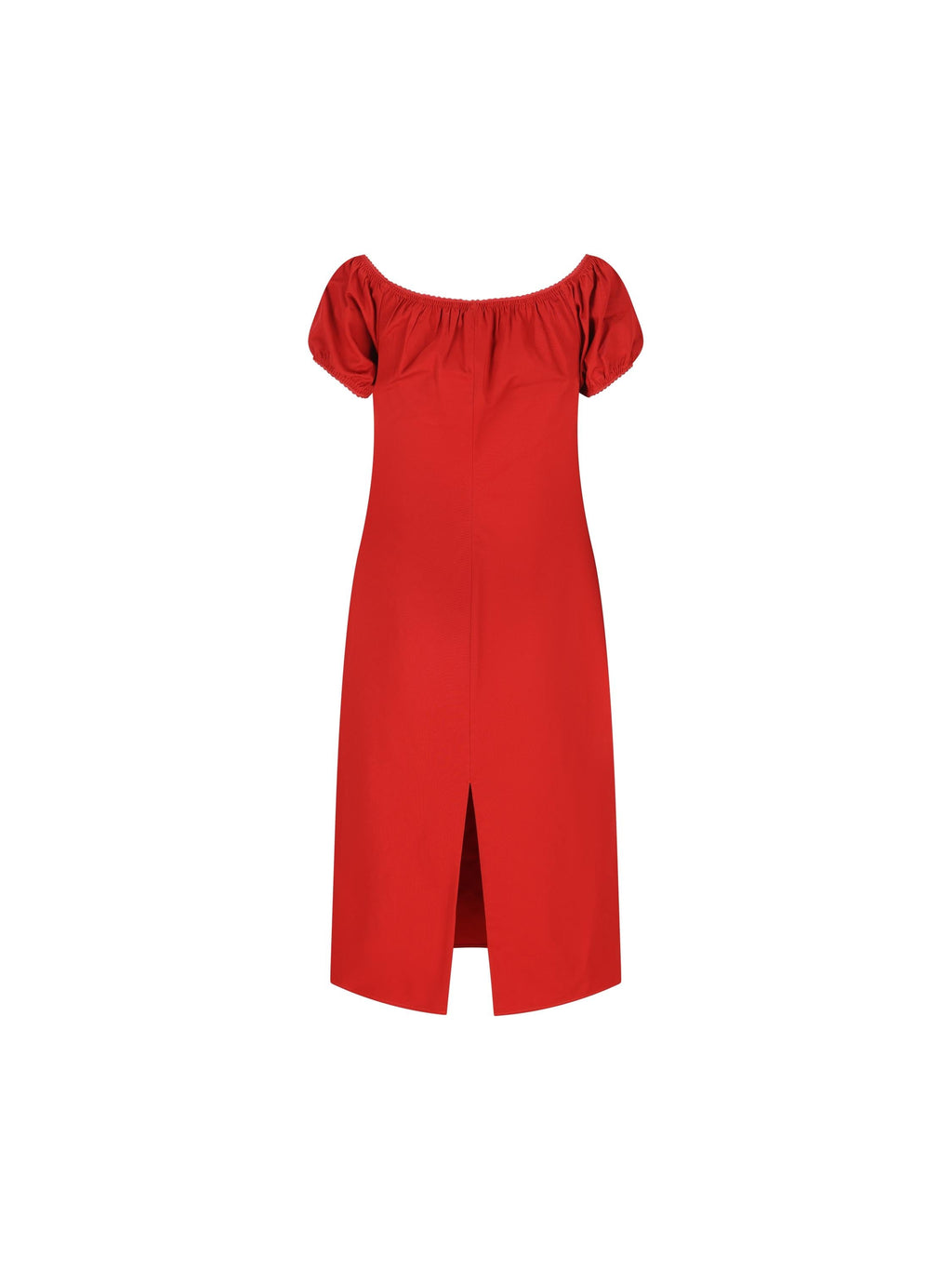 Оригінальна Long Cotton Dress Miu miu – вид ззаду