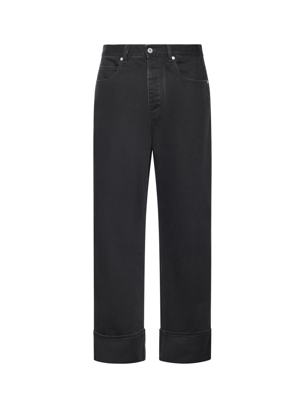 Jeans Con Risvolto In Denim Bottega veneta оригінал – Купити в Україні – боковий вид