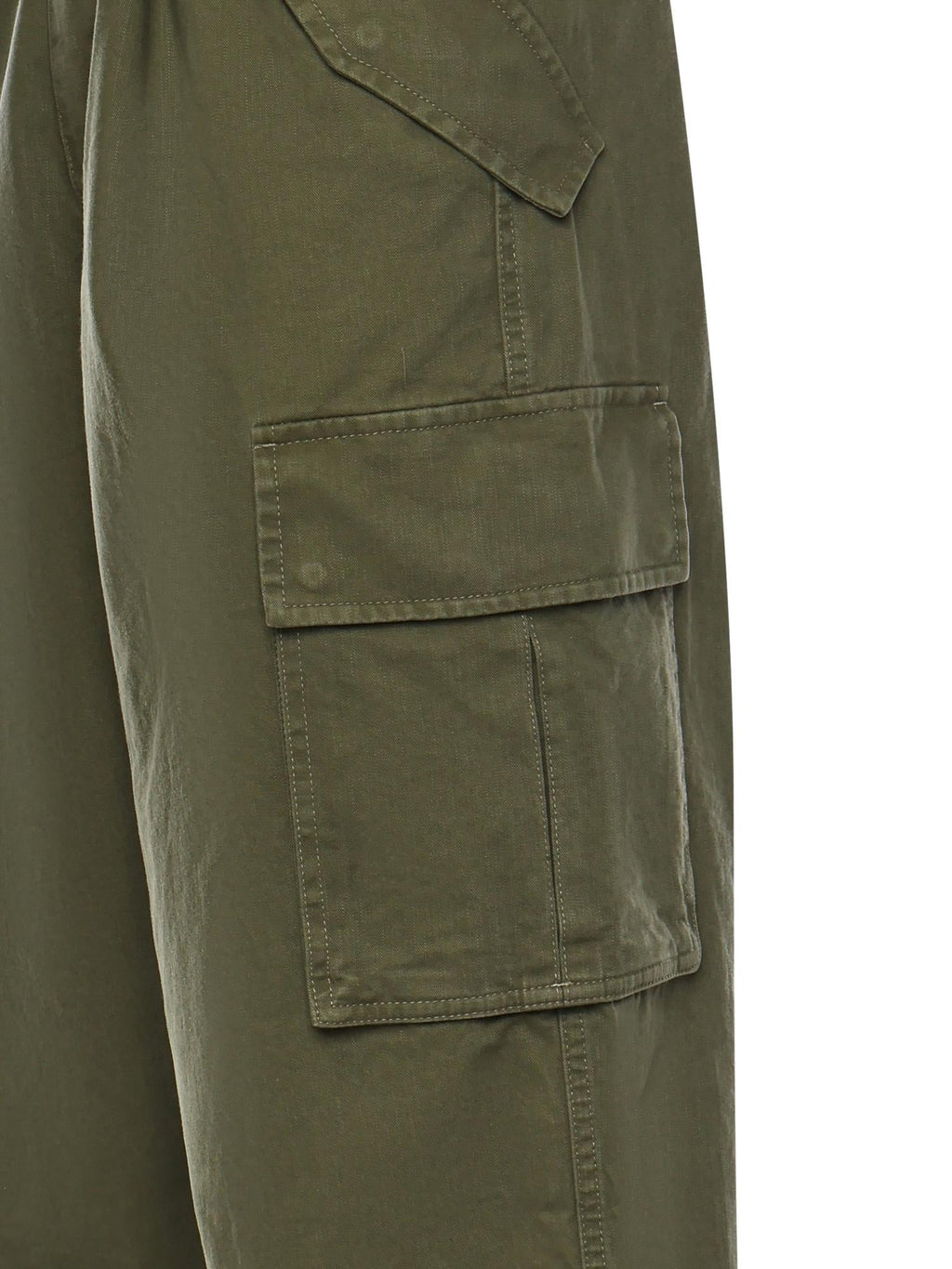 Pantaloni Cargo In Cotone Burberry оригінал – Купити в Україні – вид ззаду