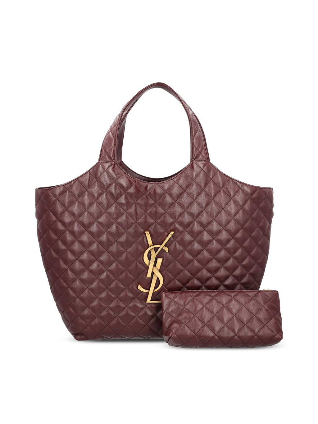 Оригінальна Icare Leather Quilted Bag Saint laurent – боковий вид