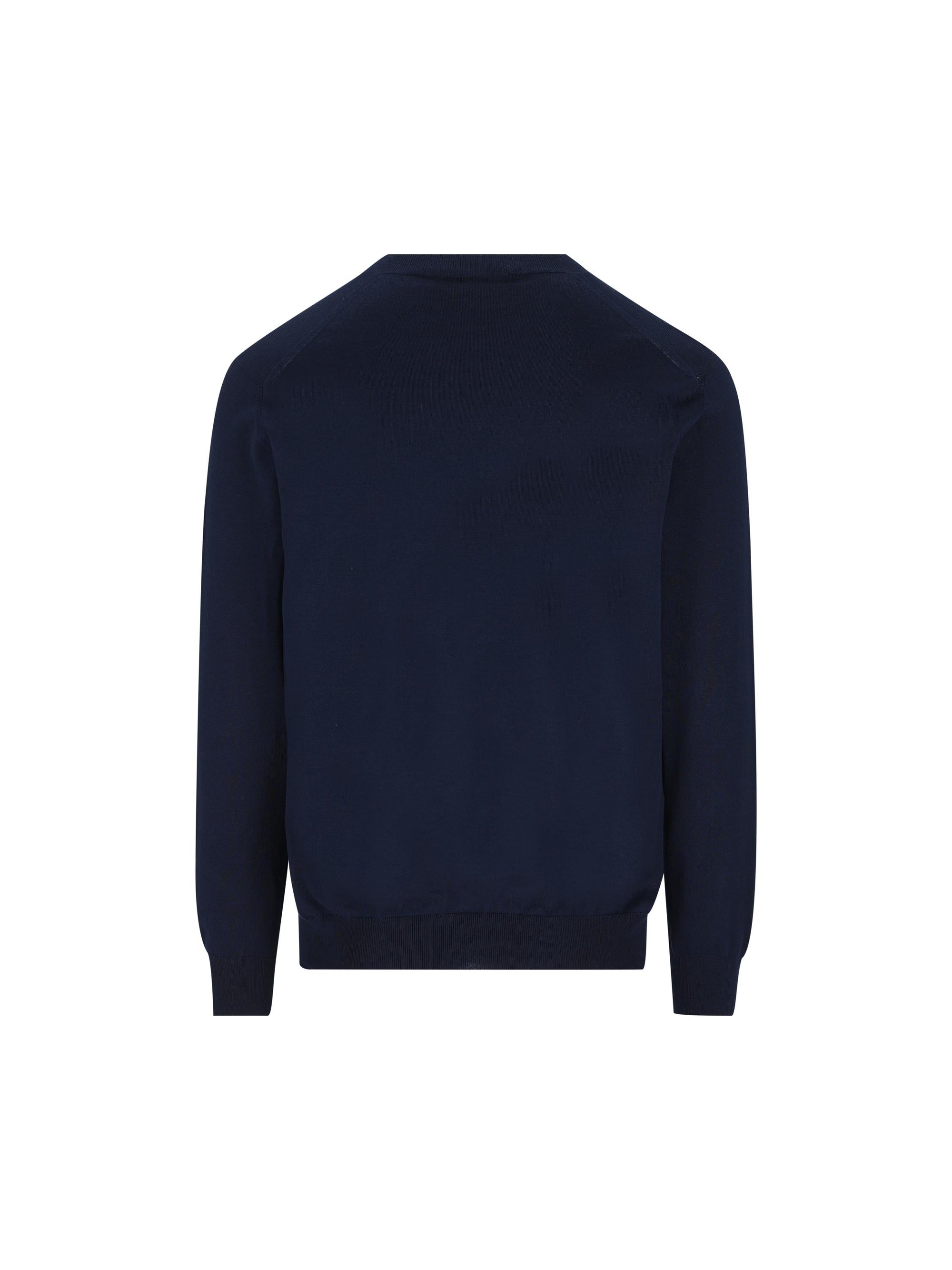 Оригінальна V Neck Cotton Sweater Prada – вид ззаду
