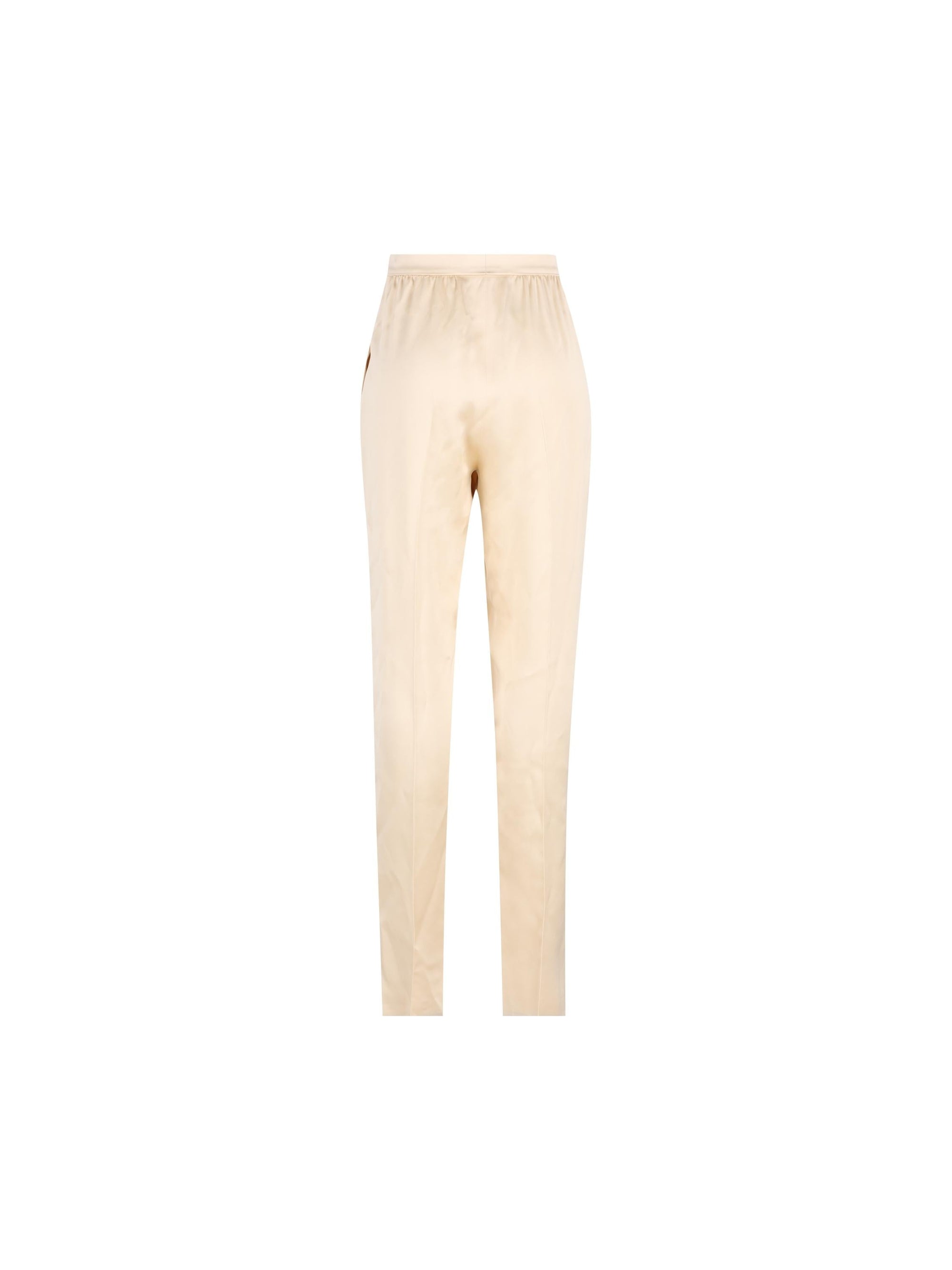 Оригінальна Silk Trousers Saint laurent – вид ззаду