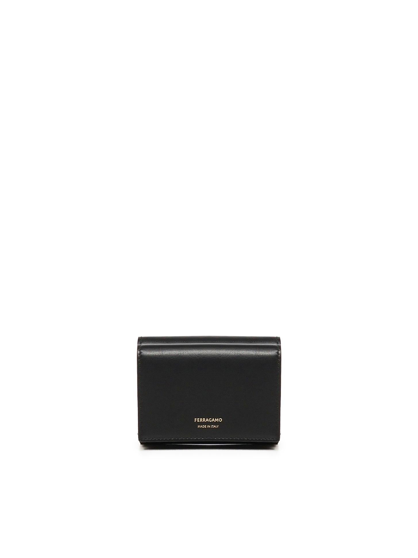 Portafoglio Trifold Bicolore Salvatore ferragamo оригінал – Купити в Україні – боковий вид