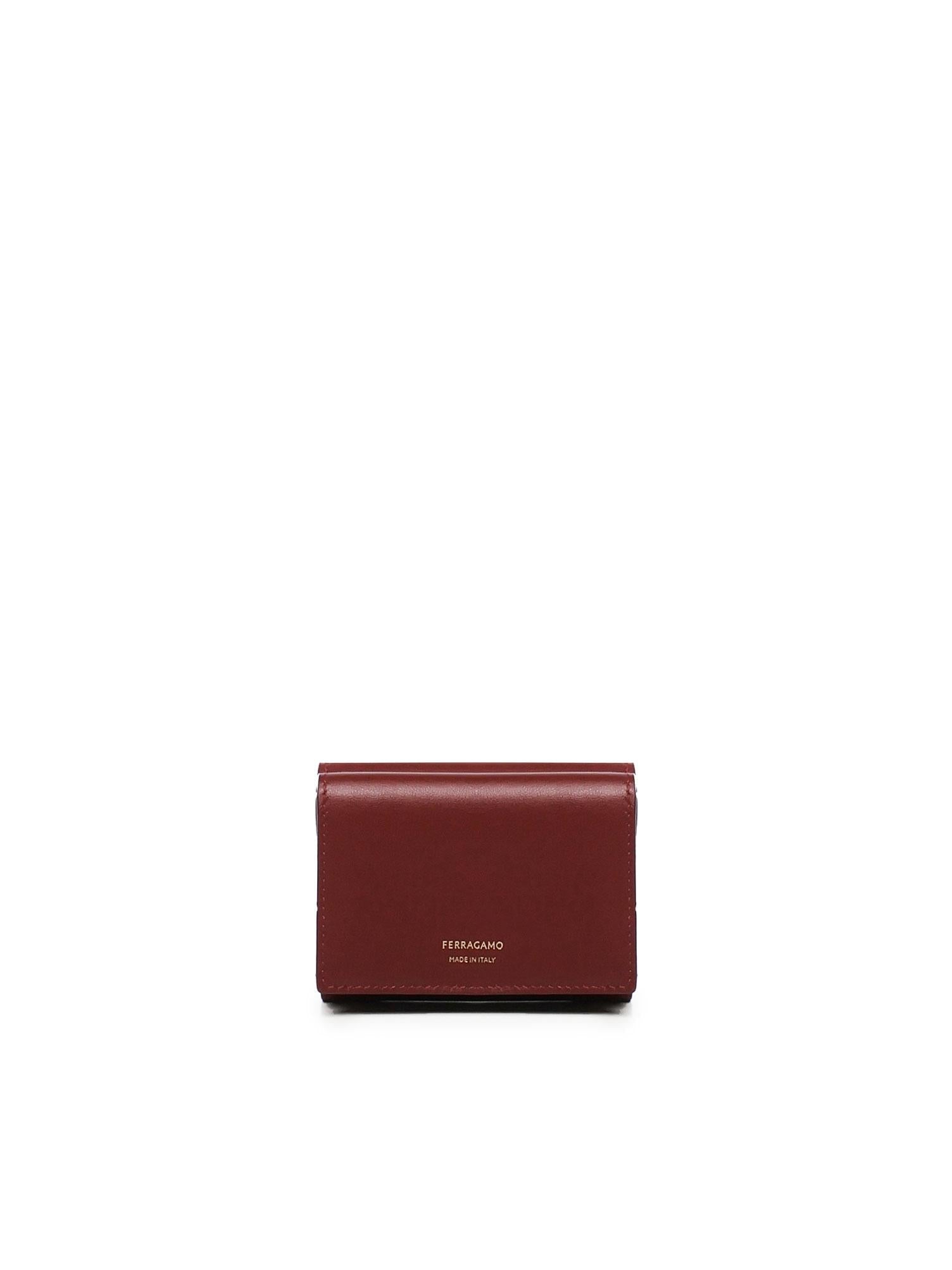 Portafoglio Trifold Bicolore Salvatore ferragamo оригінал – Купити в Україні – боковий вид