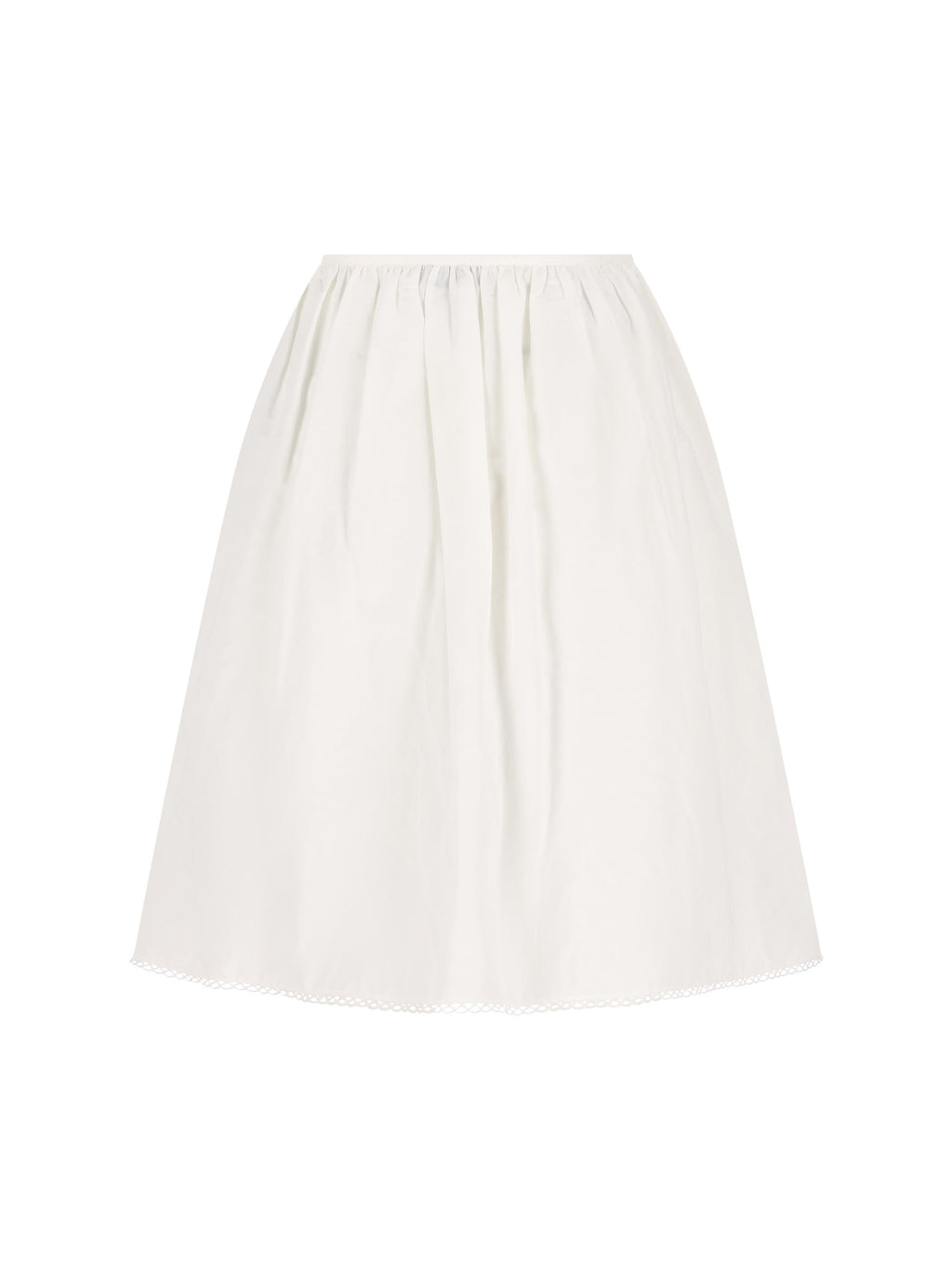 Cotton Blend Skirt Miu miu оригінал – Купити в Україні – вид ззаду